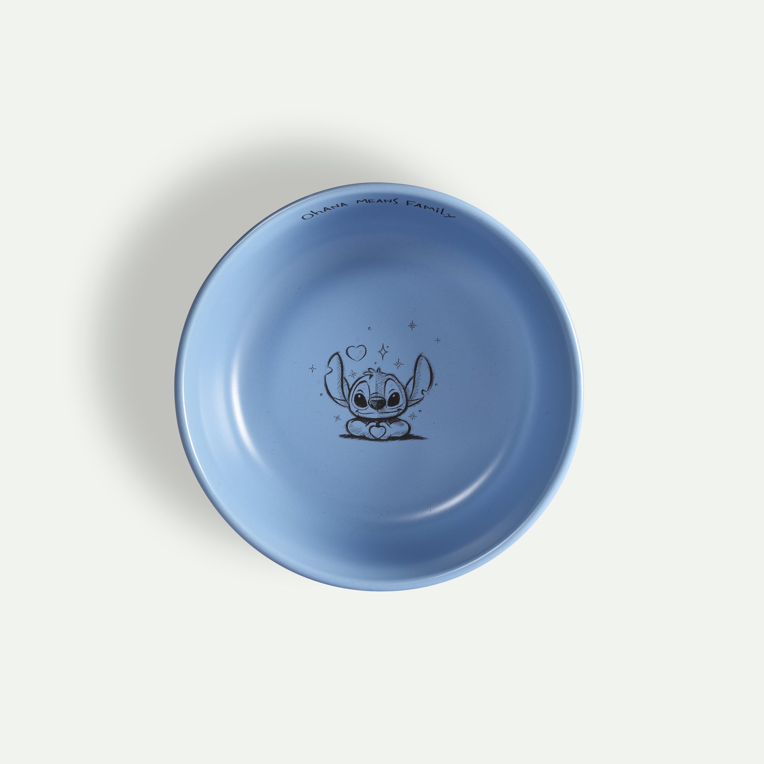 Stitch skål Ohana 15 cm, Blå