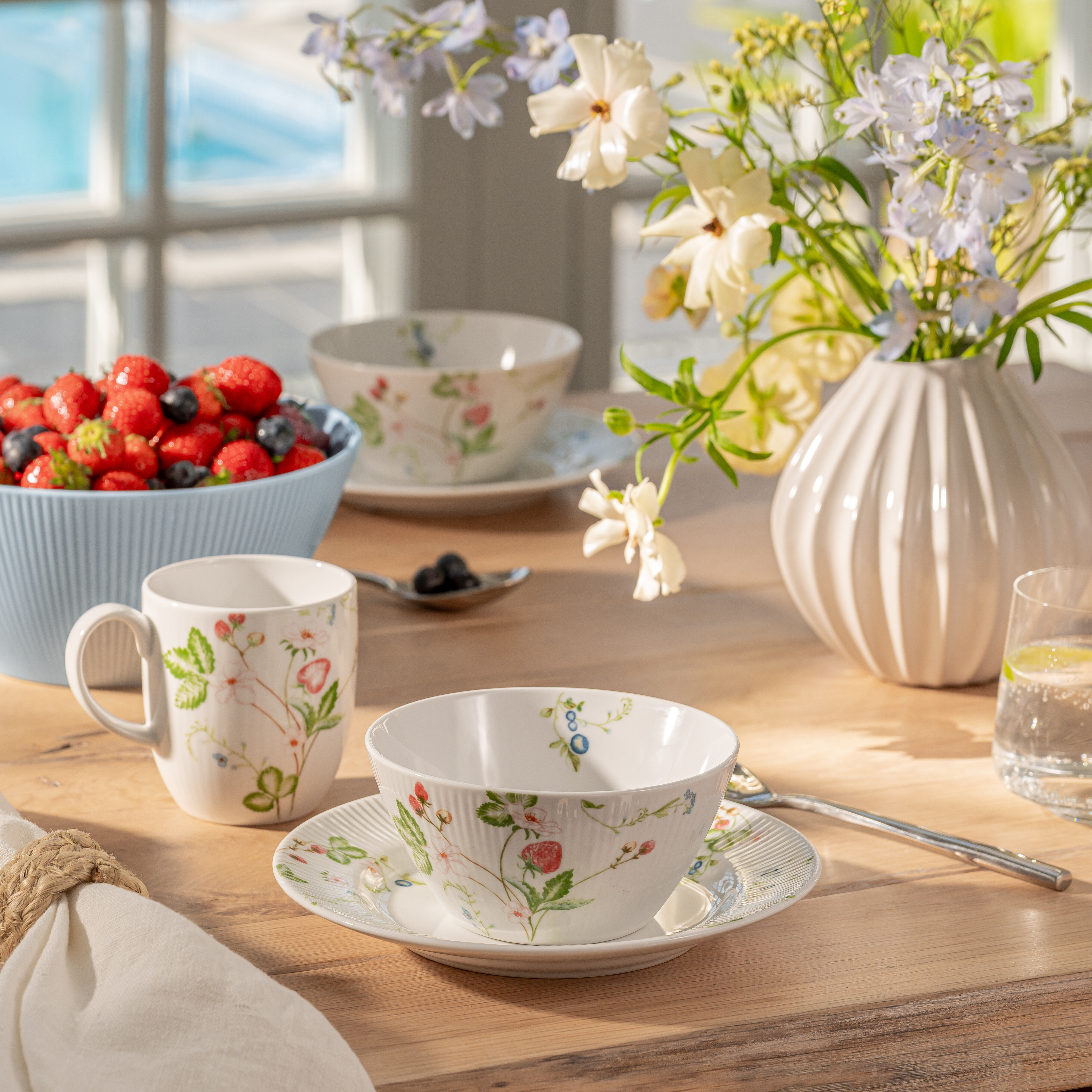 Nordic Dawn asiet 21 cm, Sommer