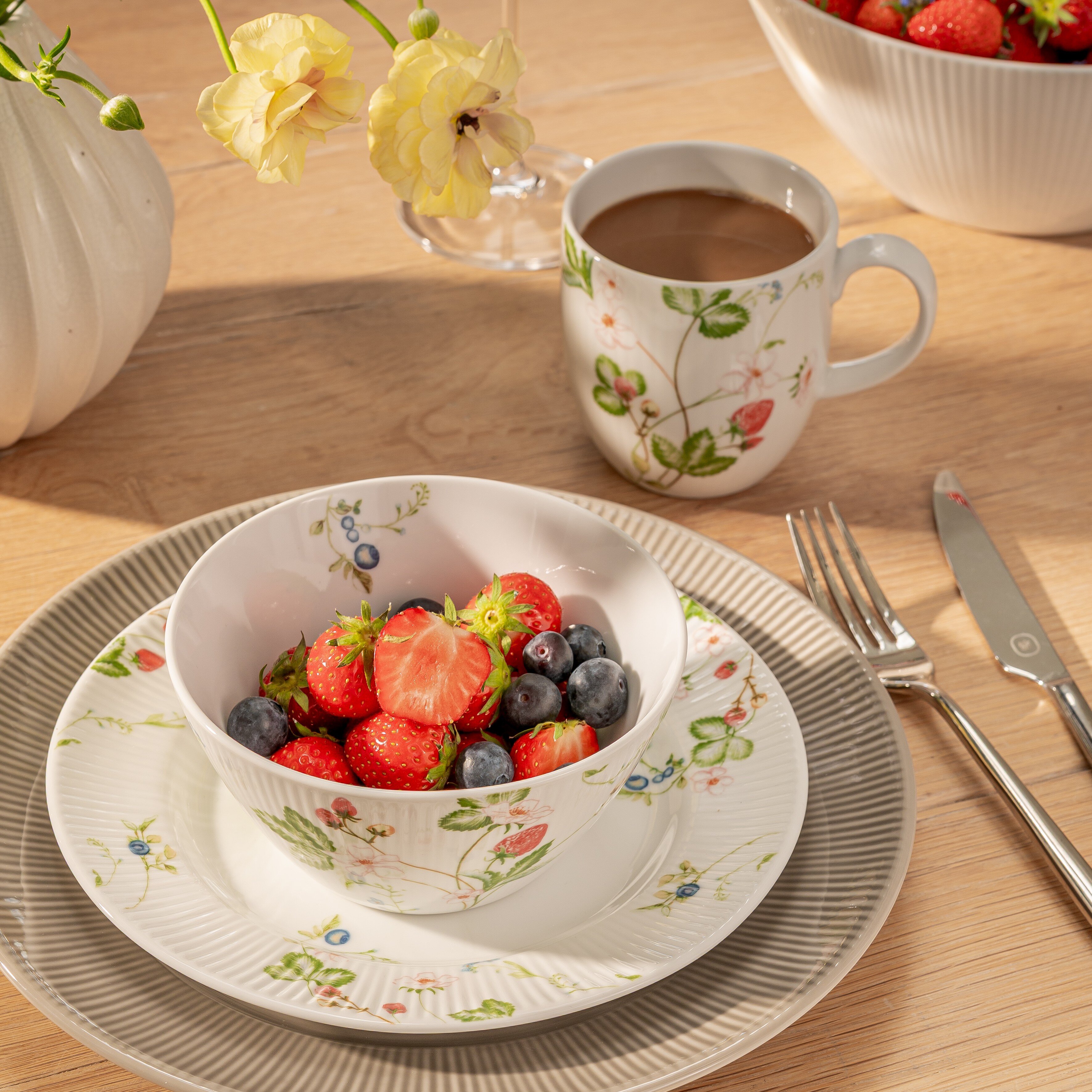 Nordic Dawn asiet 21 cm, Sommer