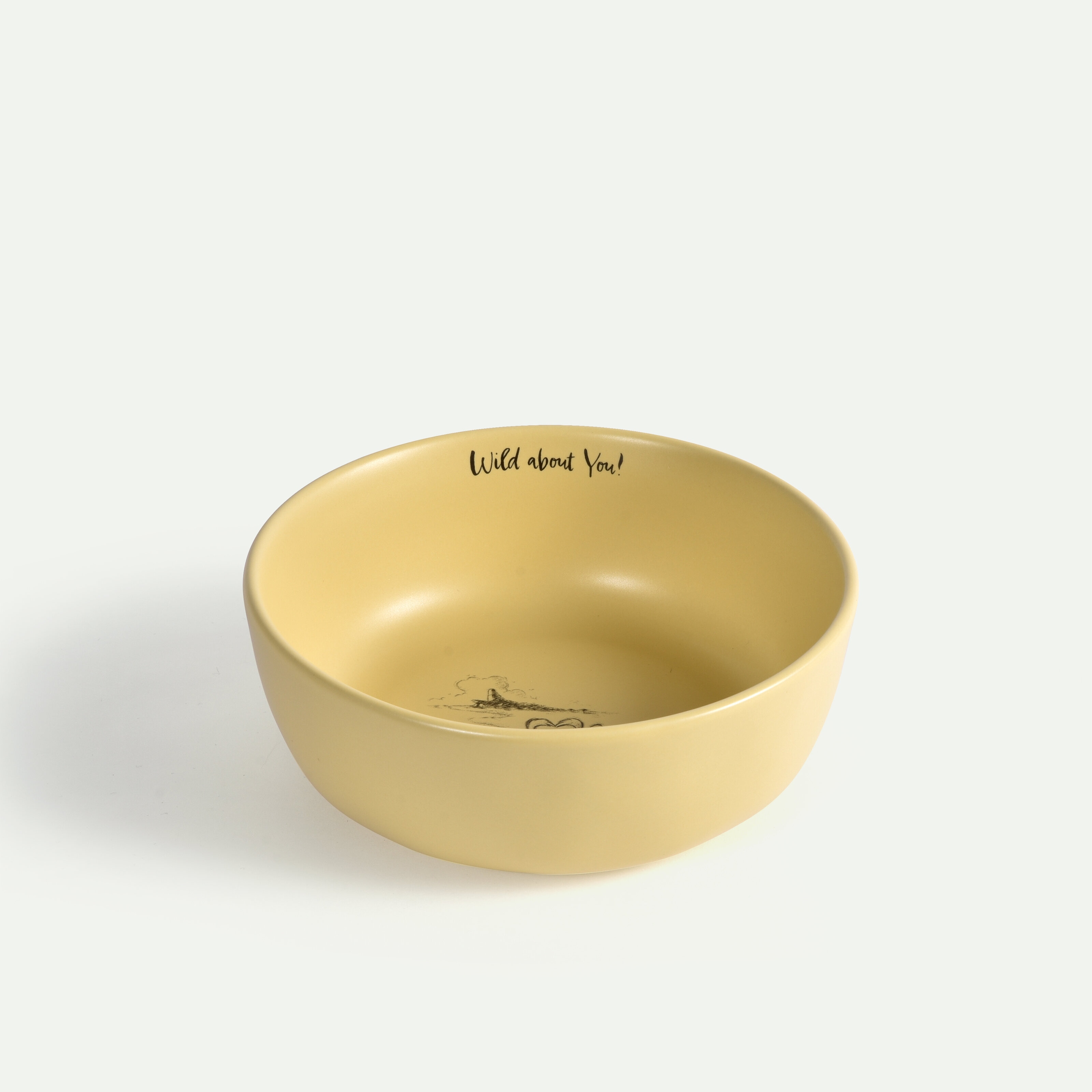 Løvernes Konge skål Wild 15 cm  Solgul