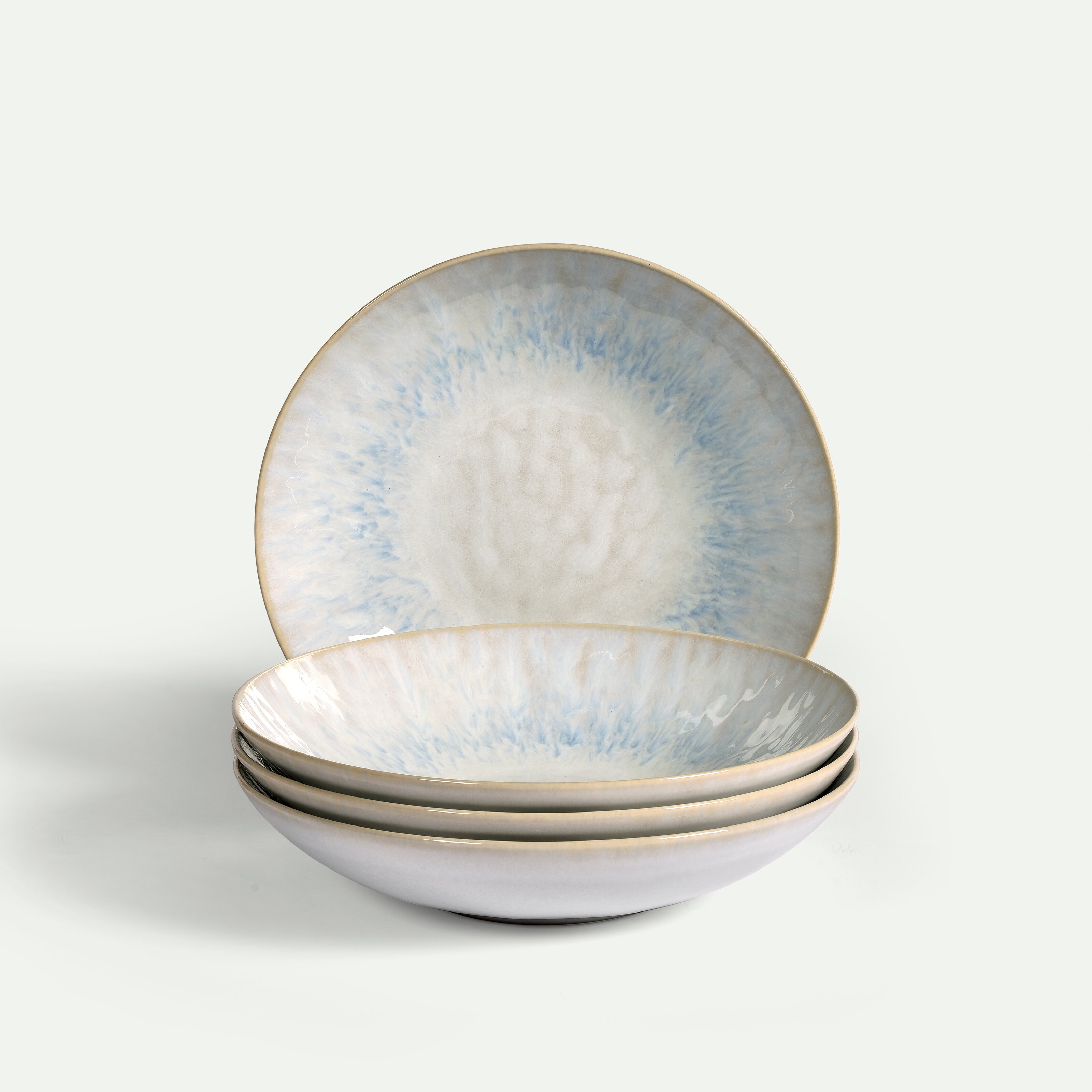 Côte d'Azur djup tallrik 22 cm 4-pack