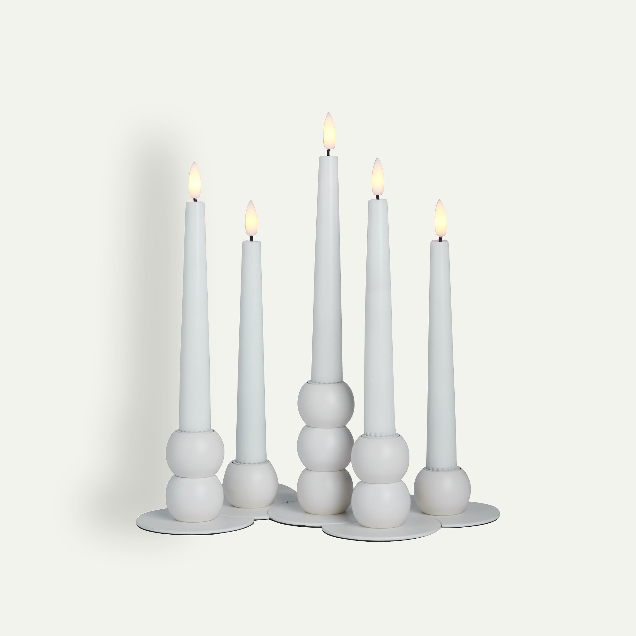 Watt & Veke LYKKE ljusstake 28 cm, White