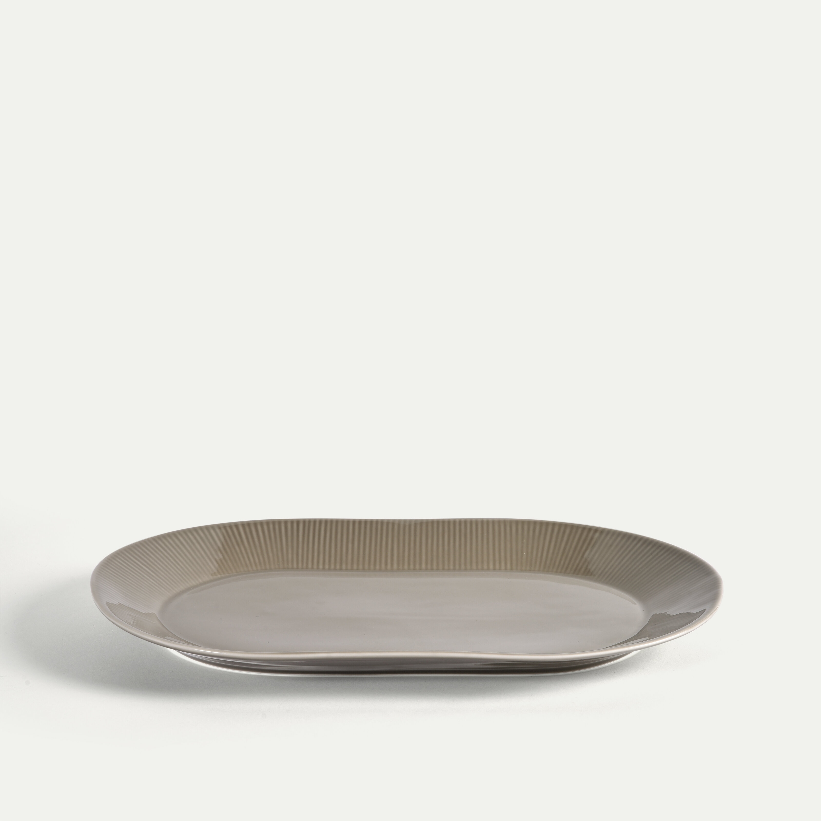 Nordic Dawn serveringsfat 37 x 24 cm, Bark
