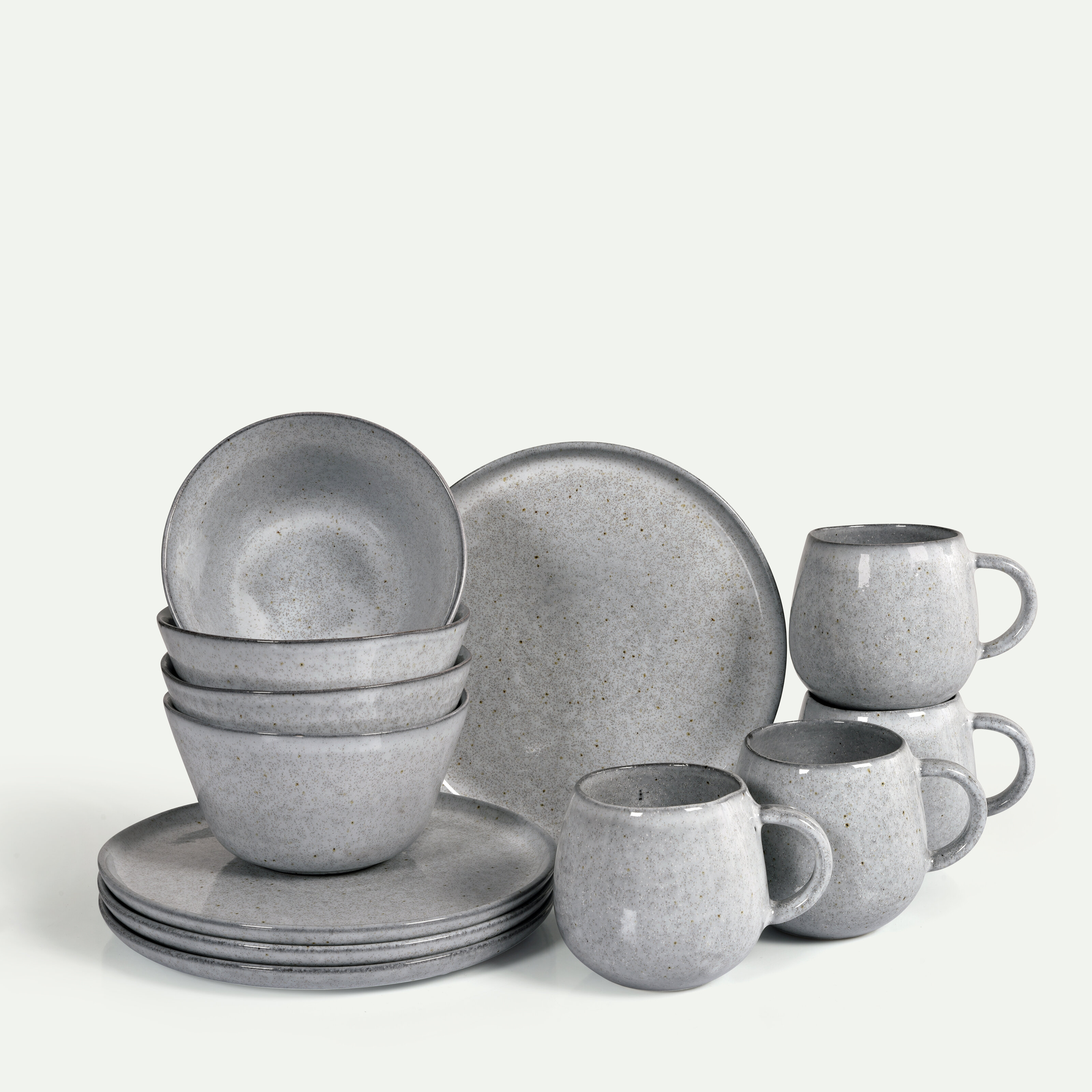 Pepper frukost- och kaffeset 12 delar, 4 pers