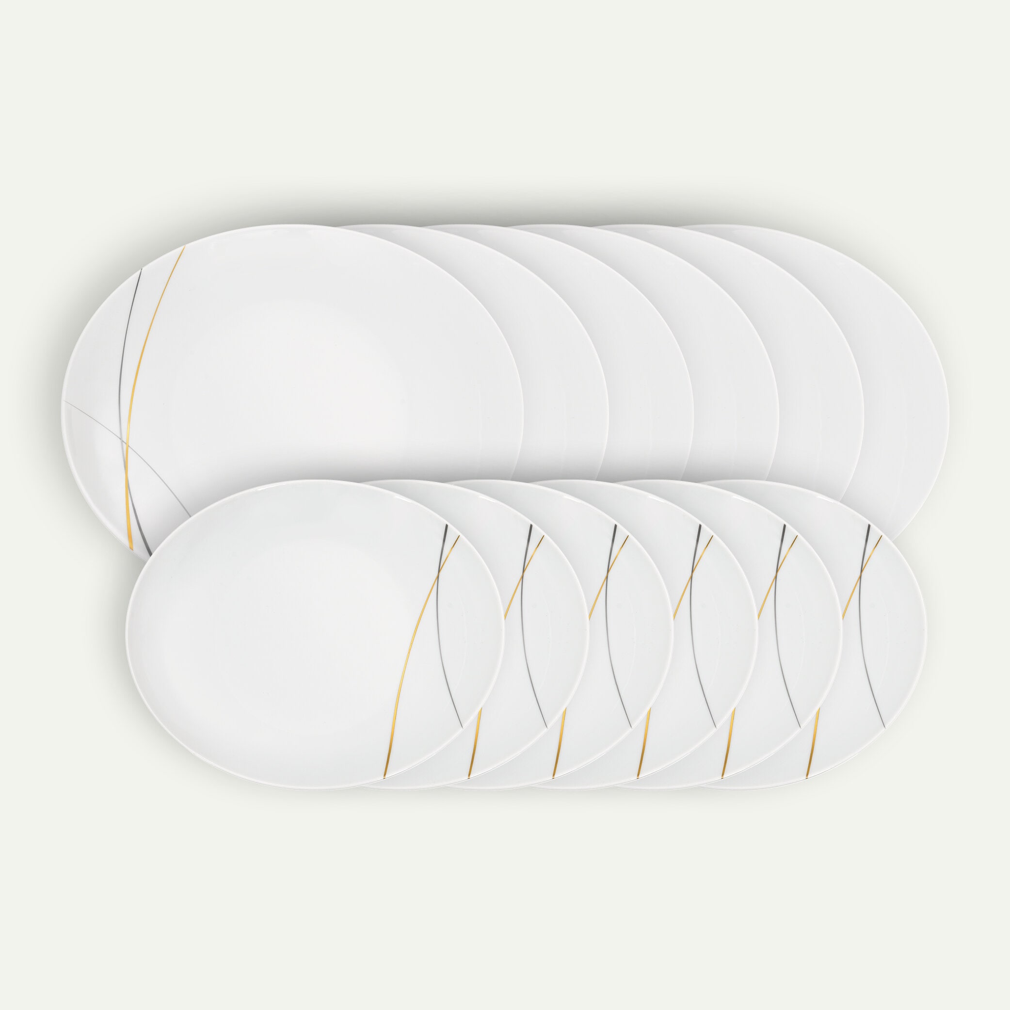Sensation tallriksset 12 delar