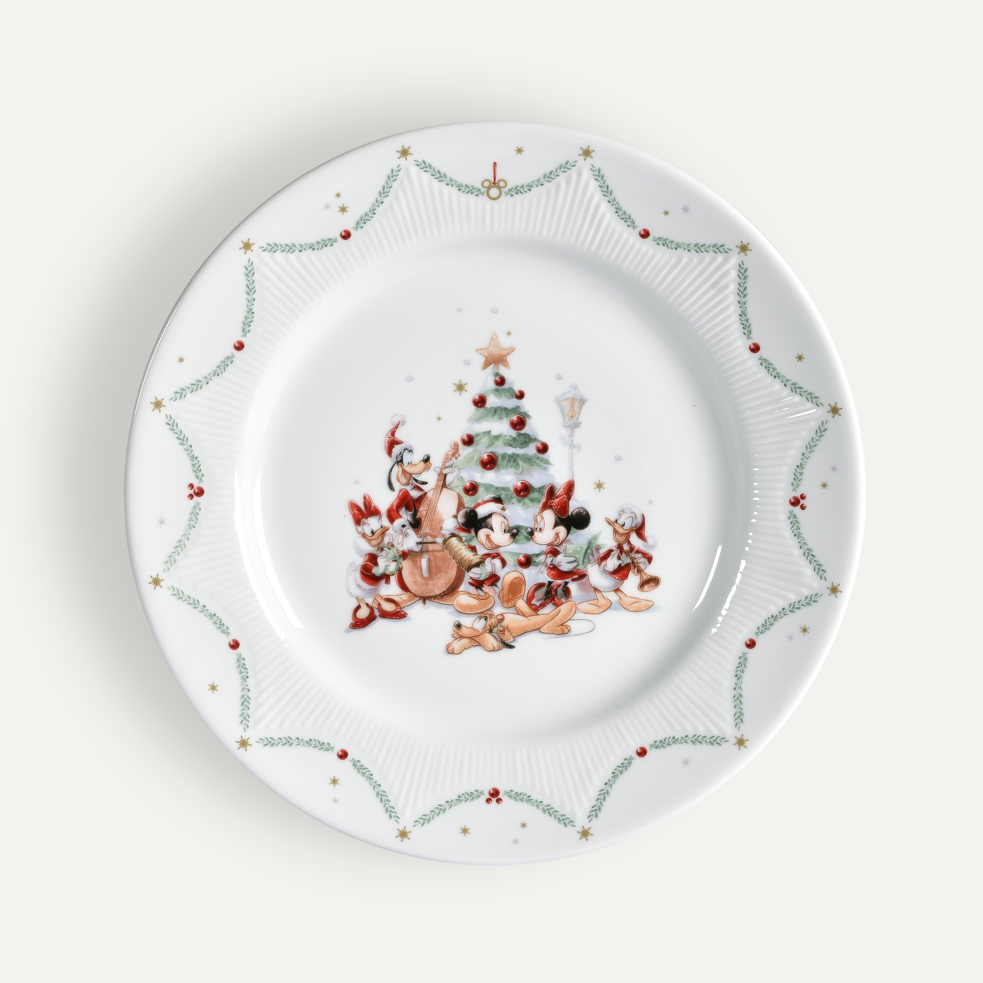 Disney Joulu ruokalautanen 27 cm 4 kpl
