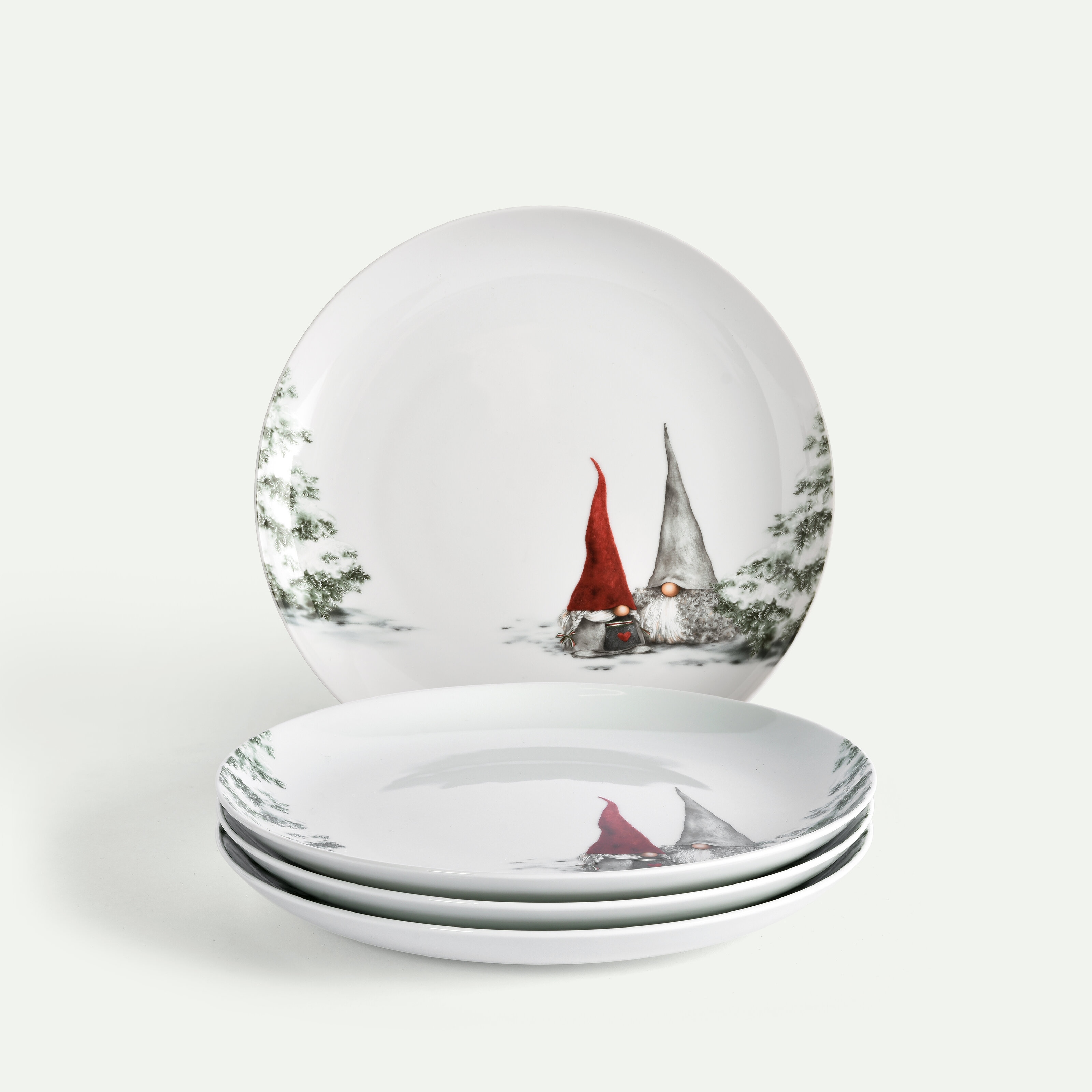 Åsas Jul tallerken 27 cm 4-pak