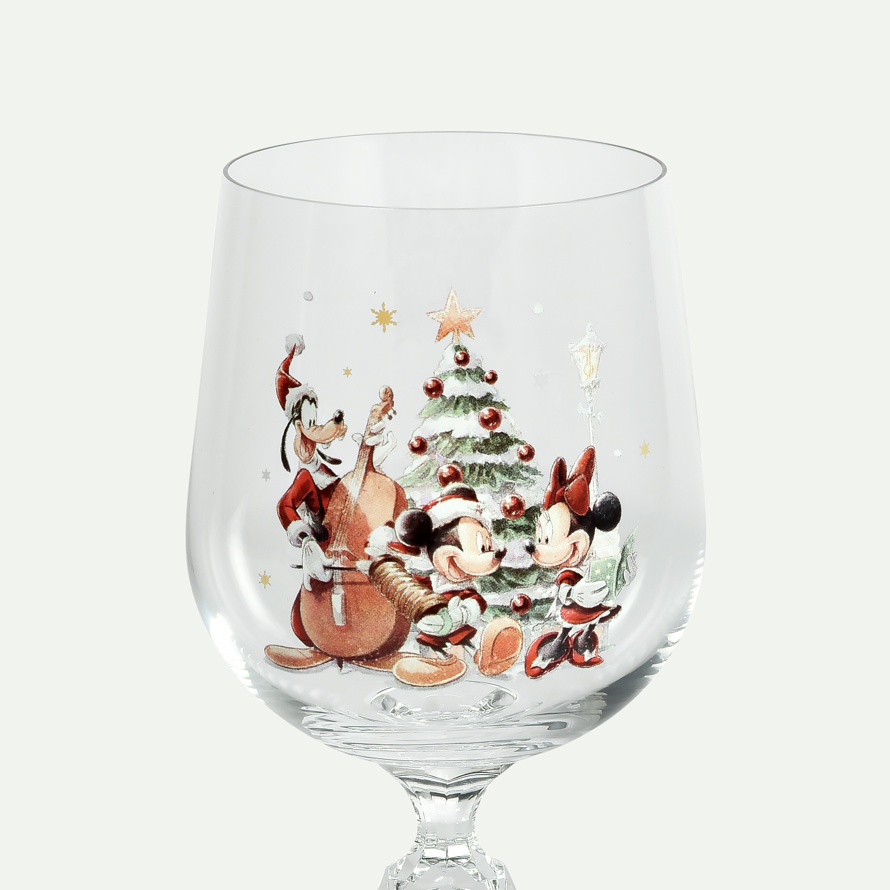 Disney Joulu jalallinen juomalasi  45 cl 4 kpl