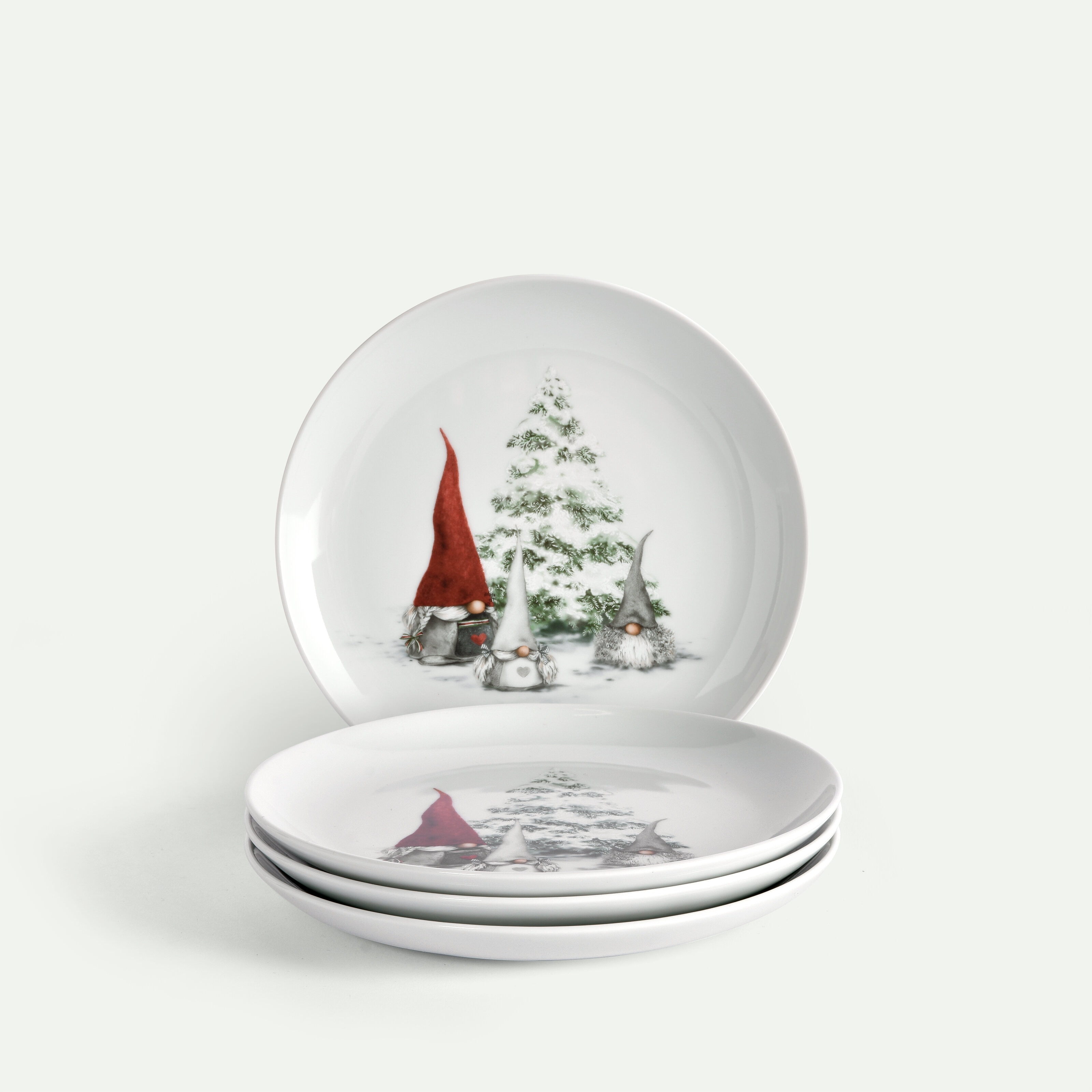 Šsas Jul asjett 20 cm 4-pk