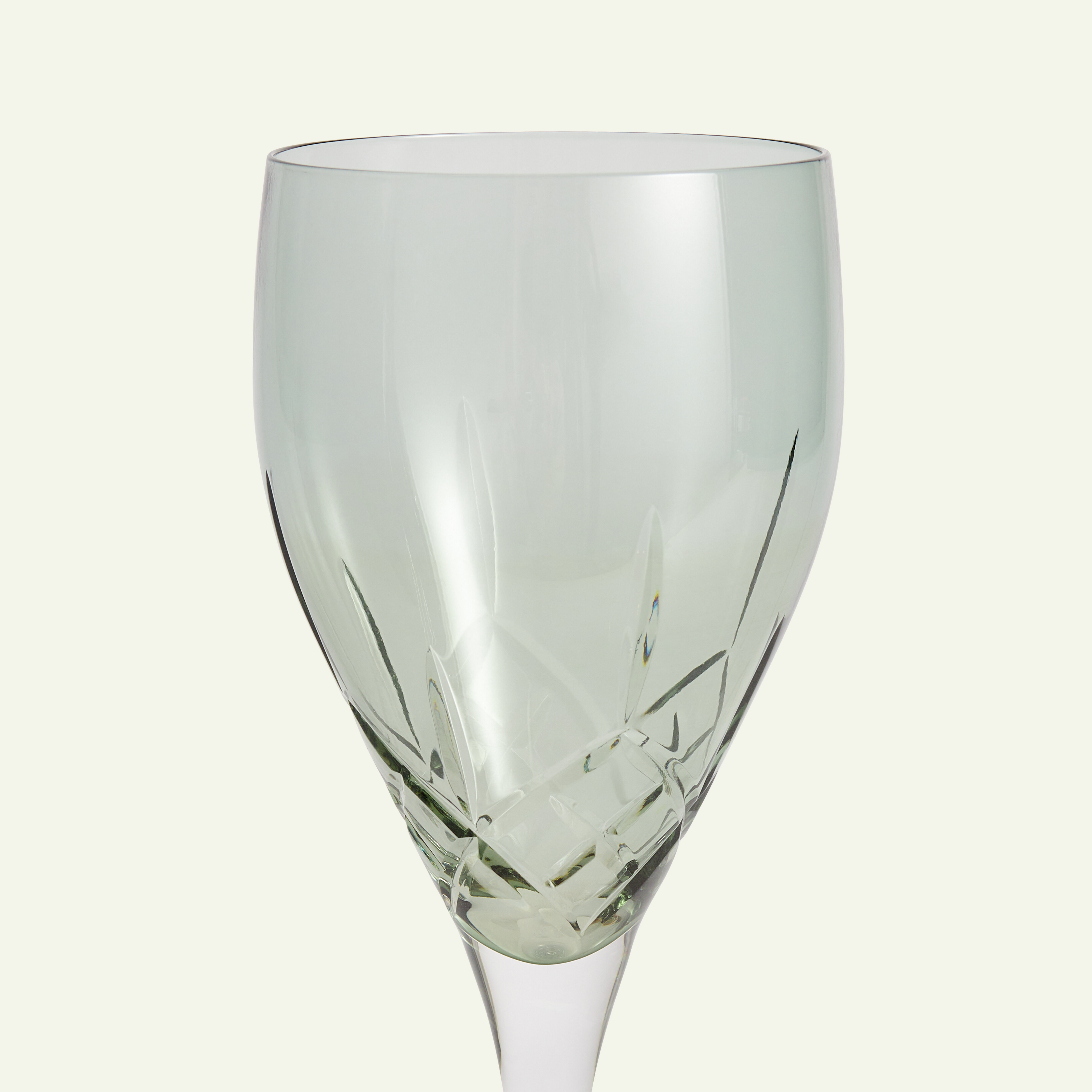 Crown glasset 8 delar, grön