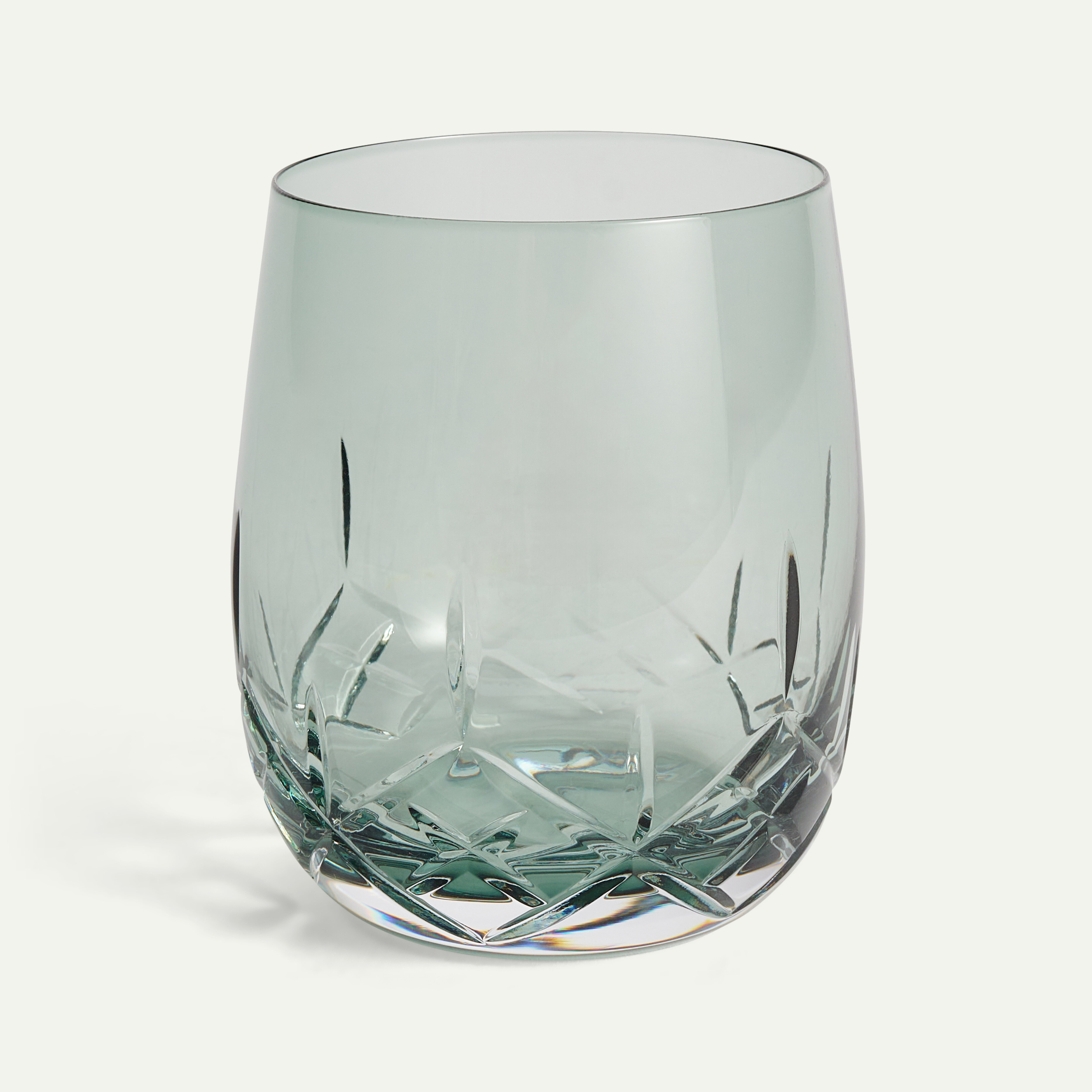 Crown glasset 8 delar, grön