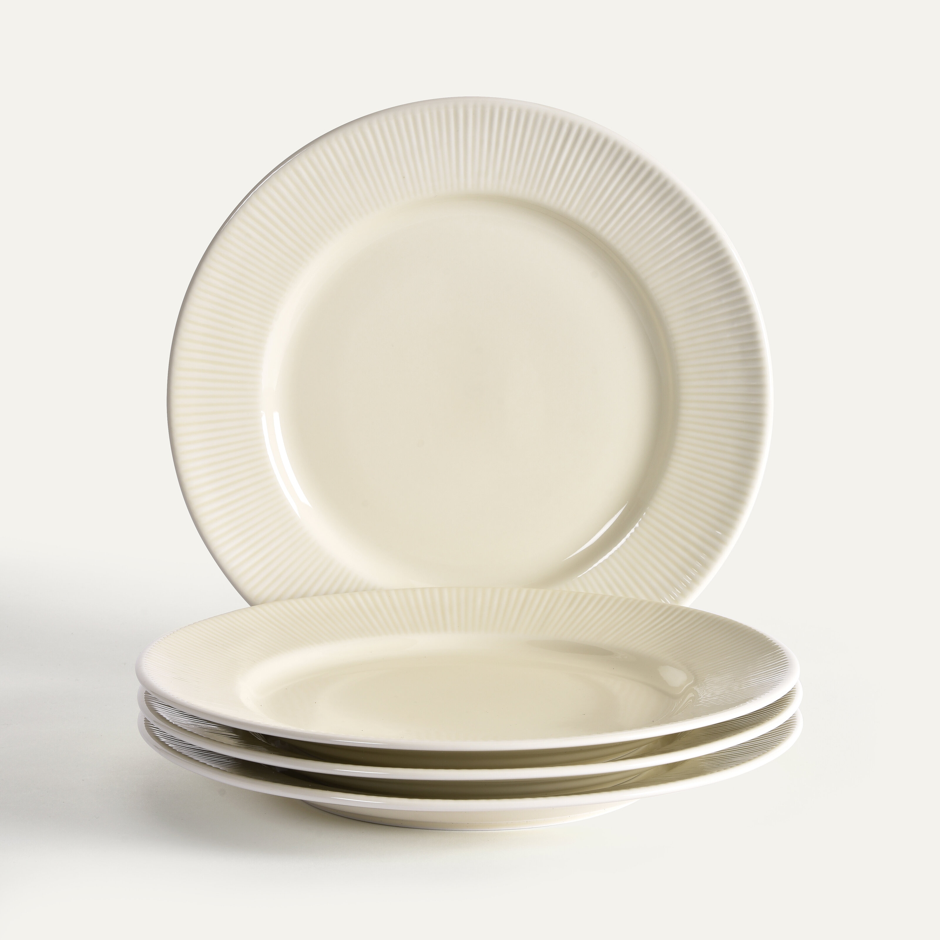 Nordic Dawn bord, 27 cm, Stro, 4 stuks