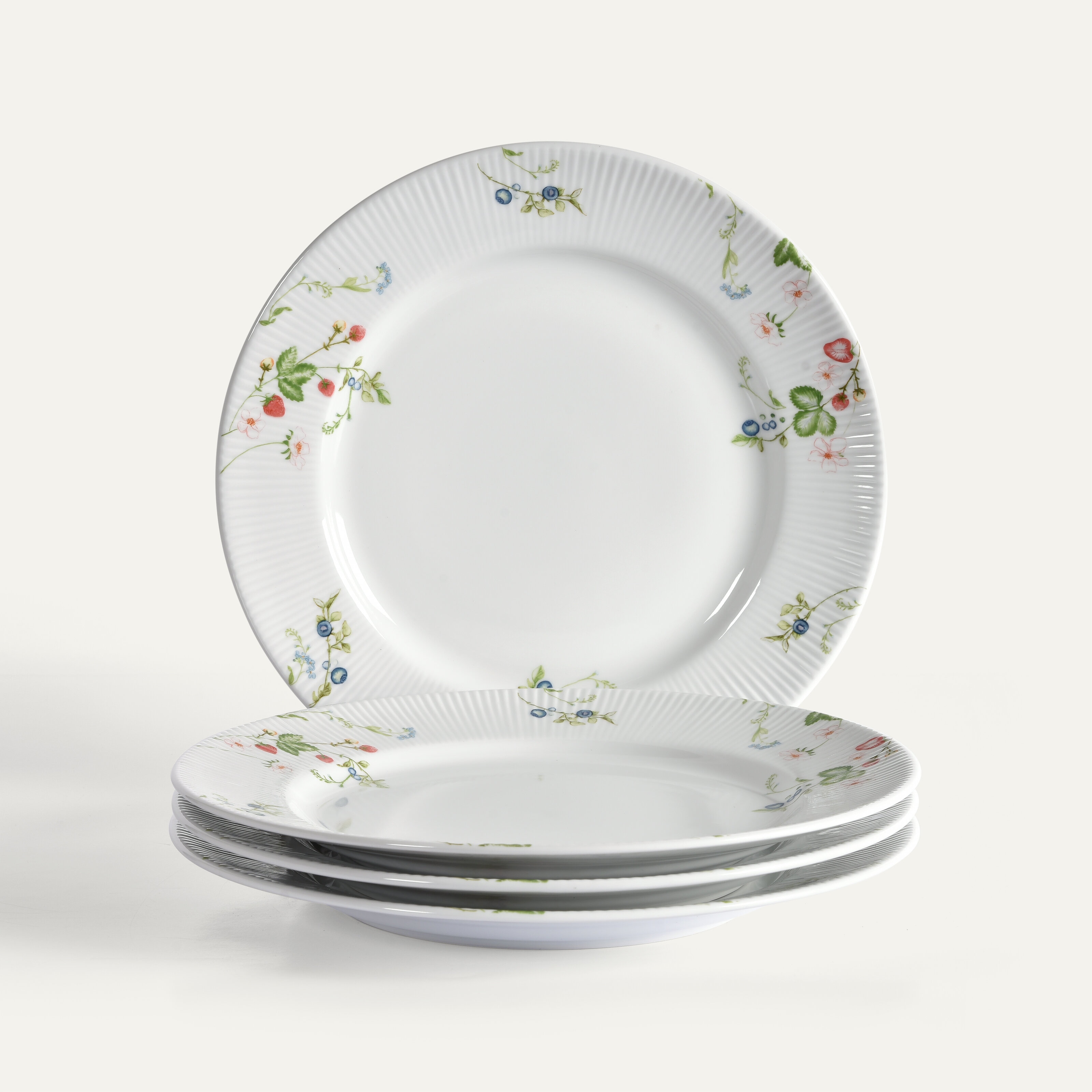 Nordic Dawn tallrik 27 cm 4-pack, Sommar