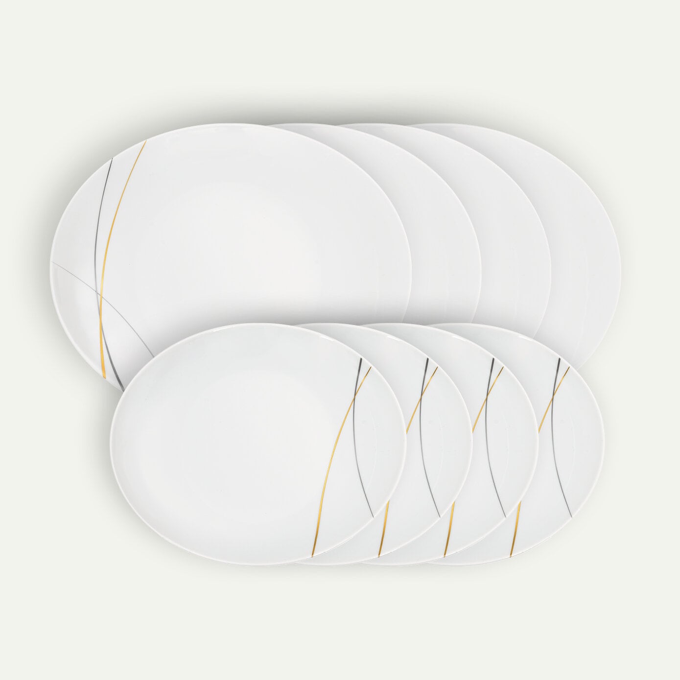 Sensation tallerkensett 8 deler