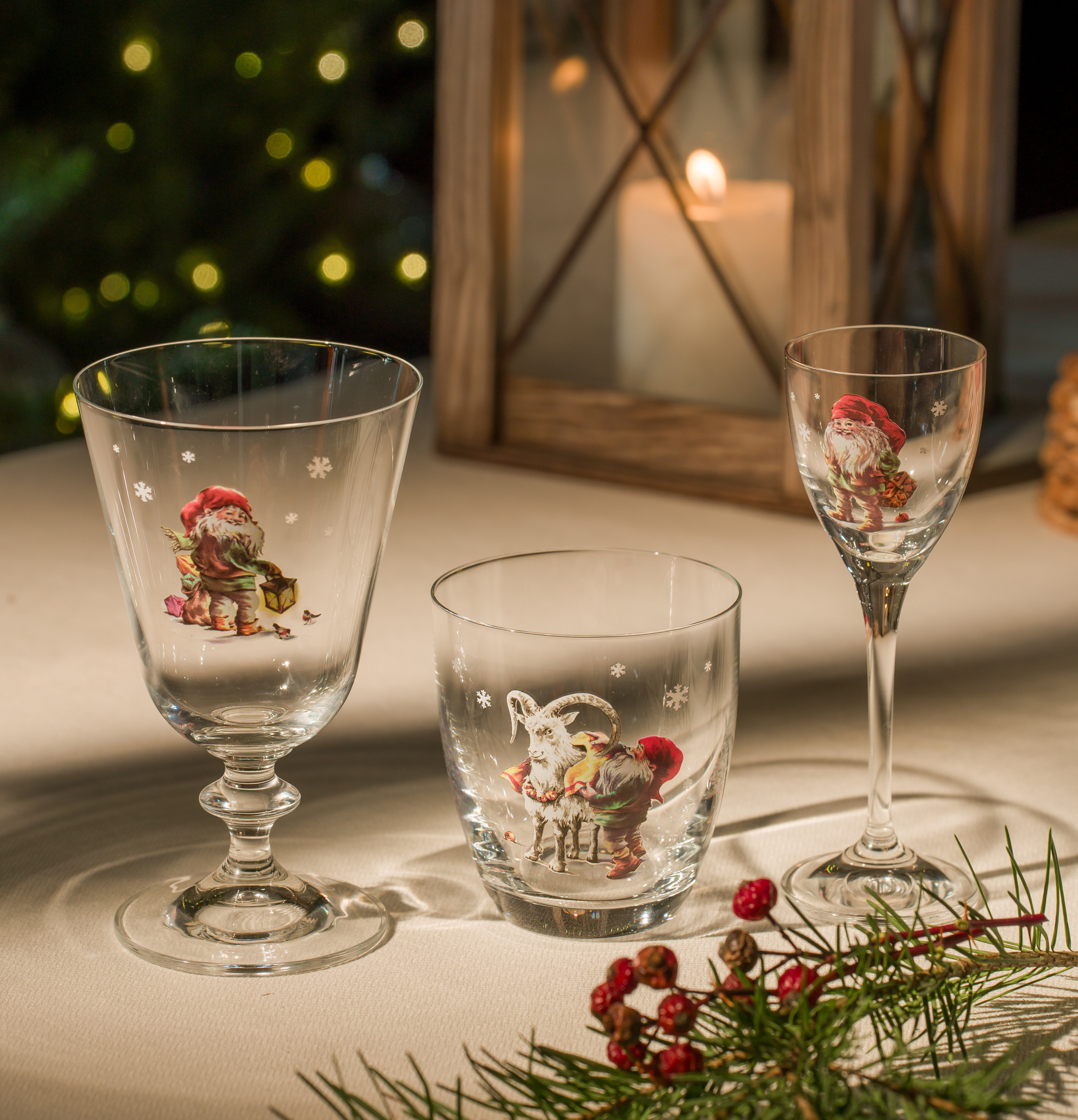 Tomtarnas Jul snapsglas & likörglas 6 cl 4-pack