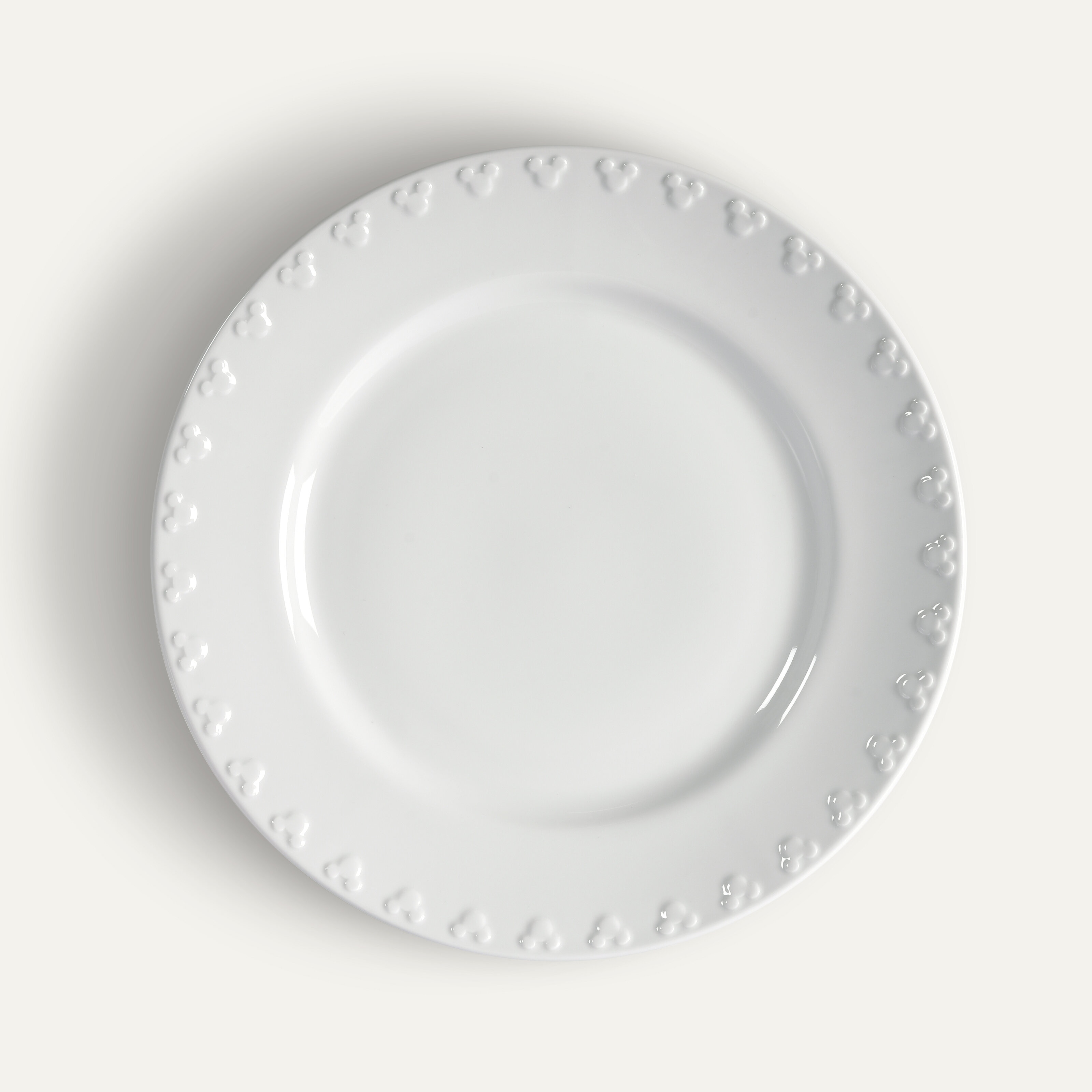 Mickey Mouse Iconic lautassetti 36 osaa, valkoinen, 12 hengelle