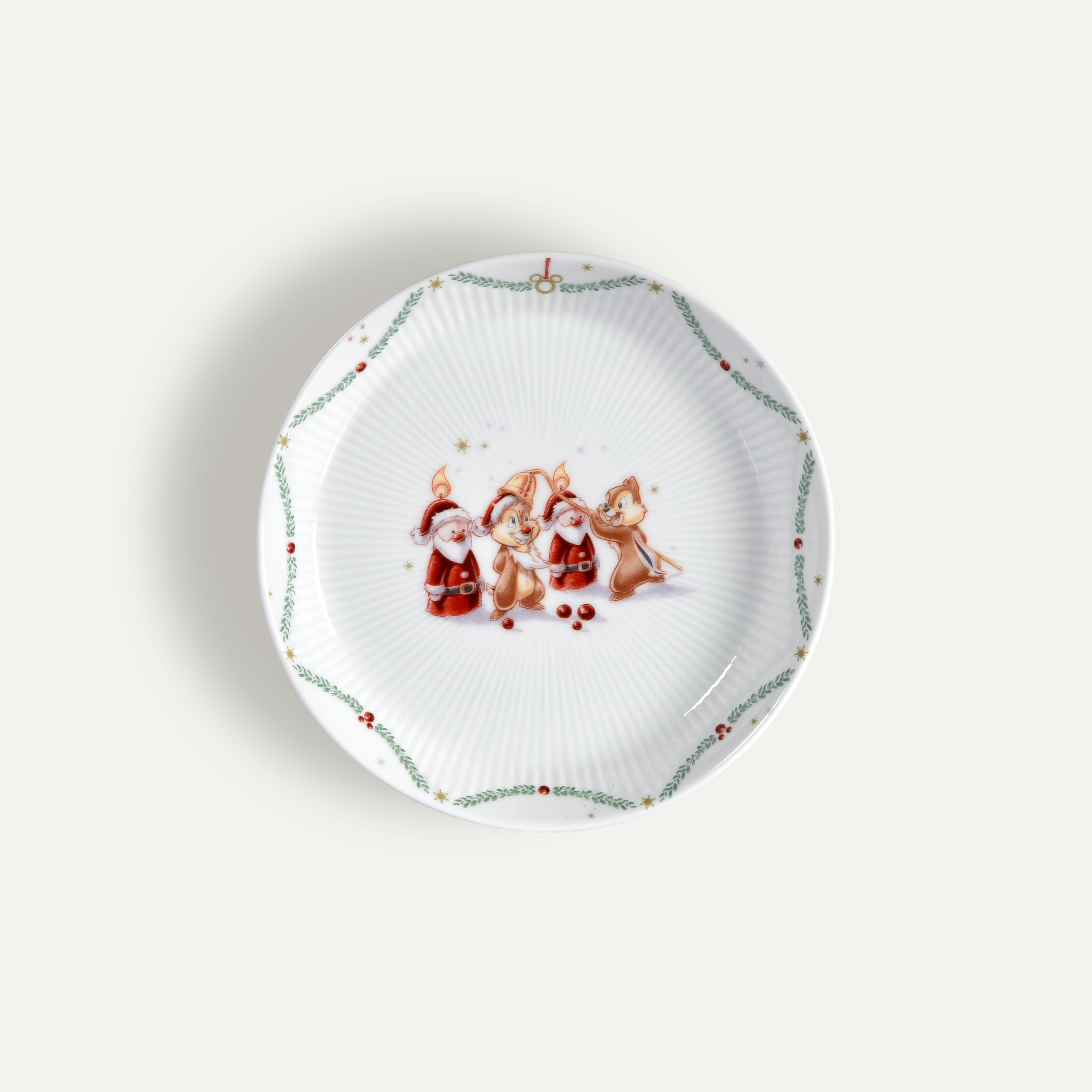 Disney Jul assiett 16 cm 4-pack