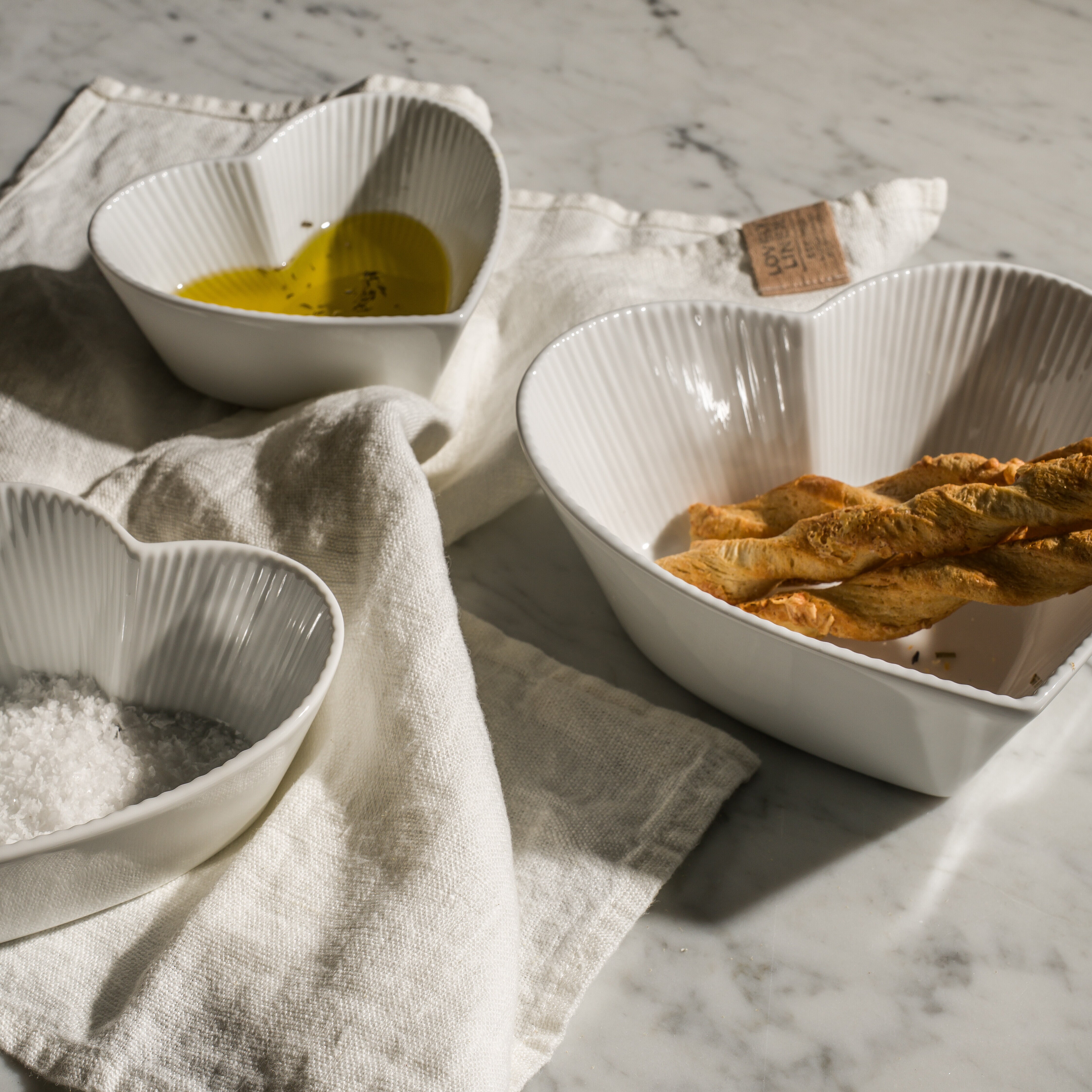 Nordic Dawn hartschaalset 3-delig, Glans