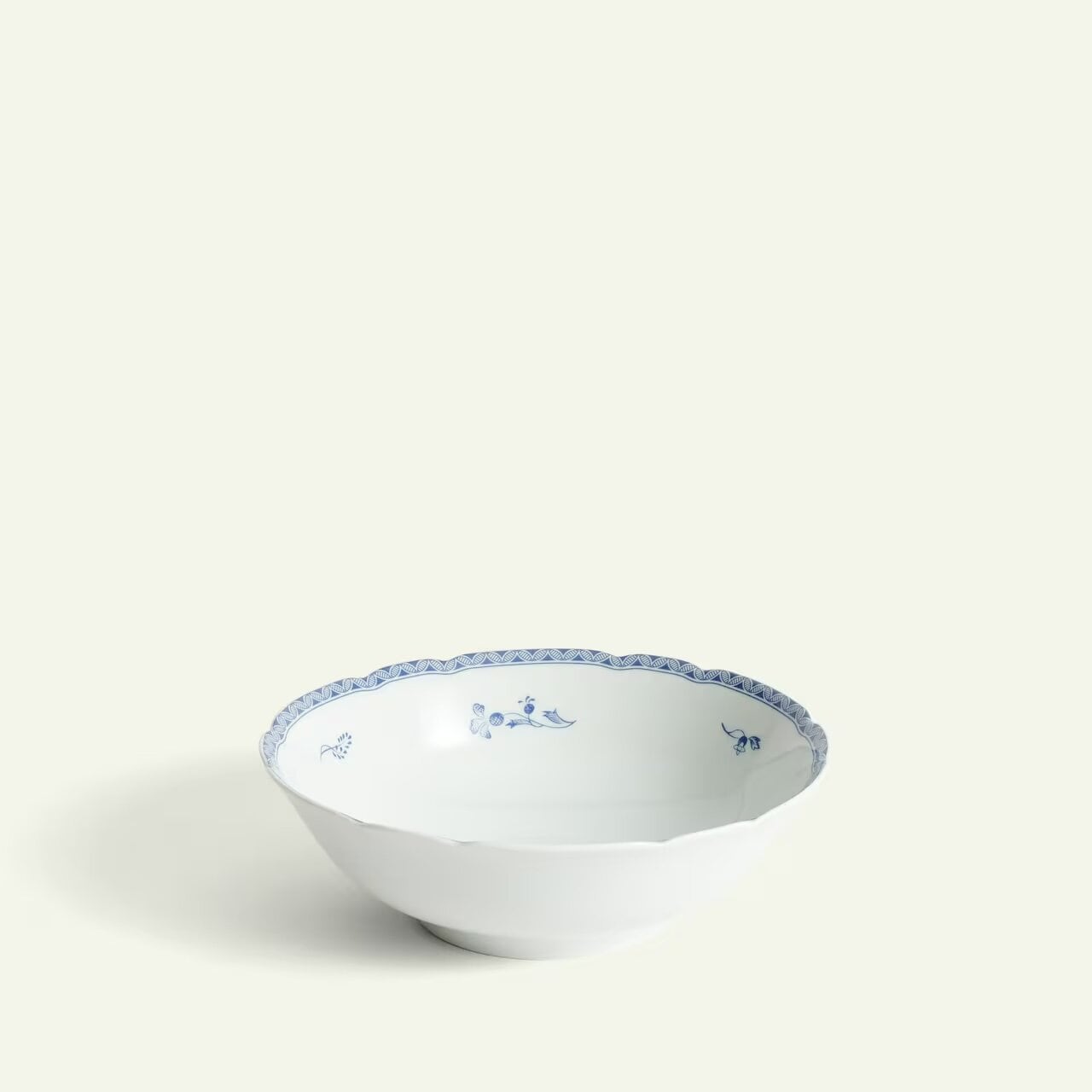 Blå Herrgård skål 16 cm 4-pack