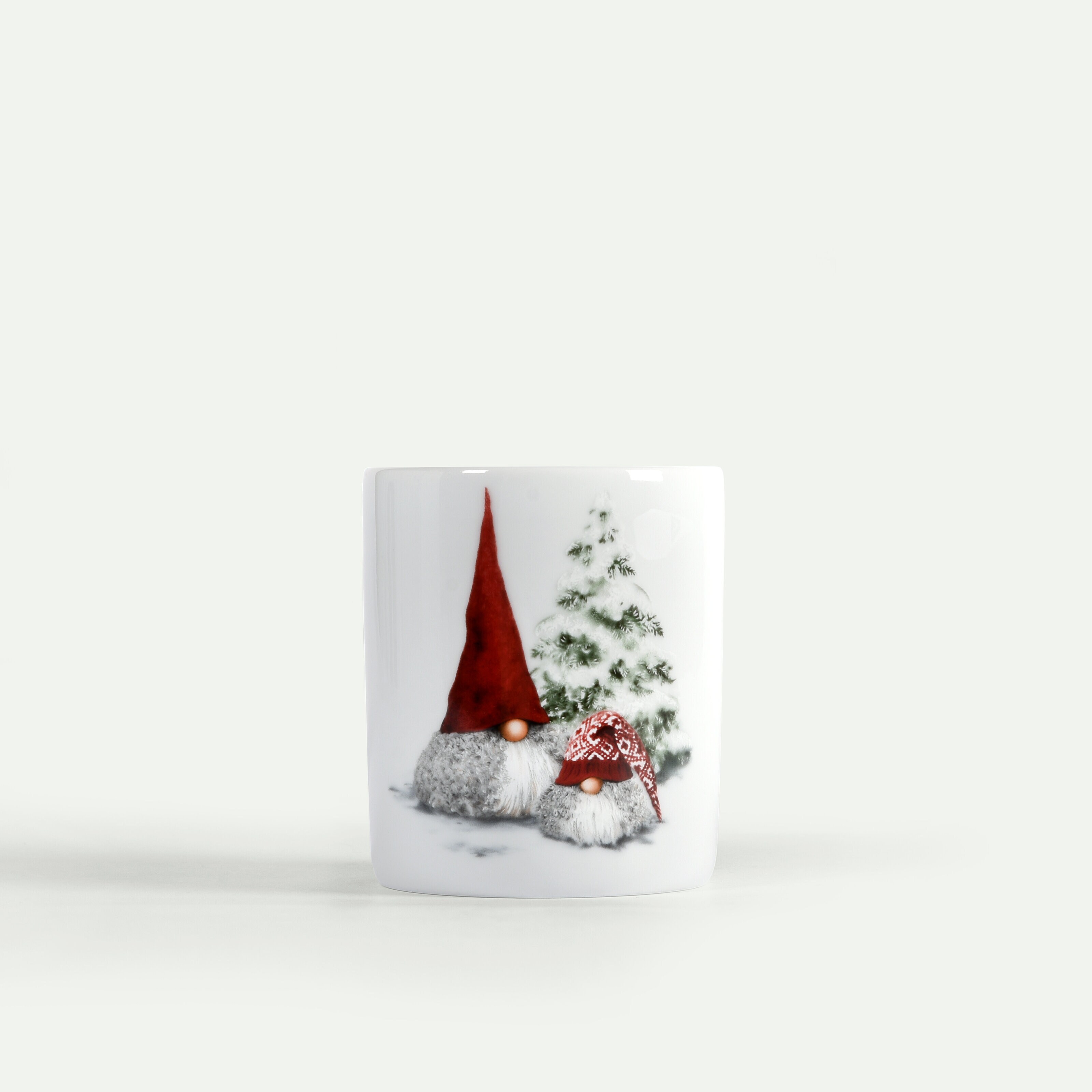 Noordse Kerstkabouters servet en geurkaars, 3-delig