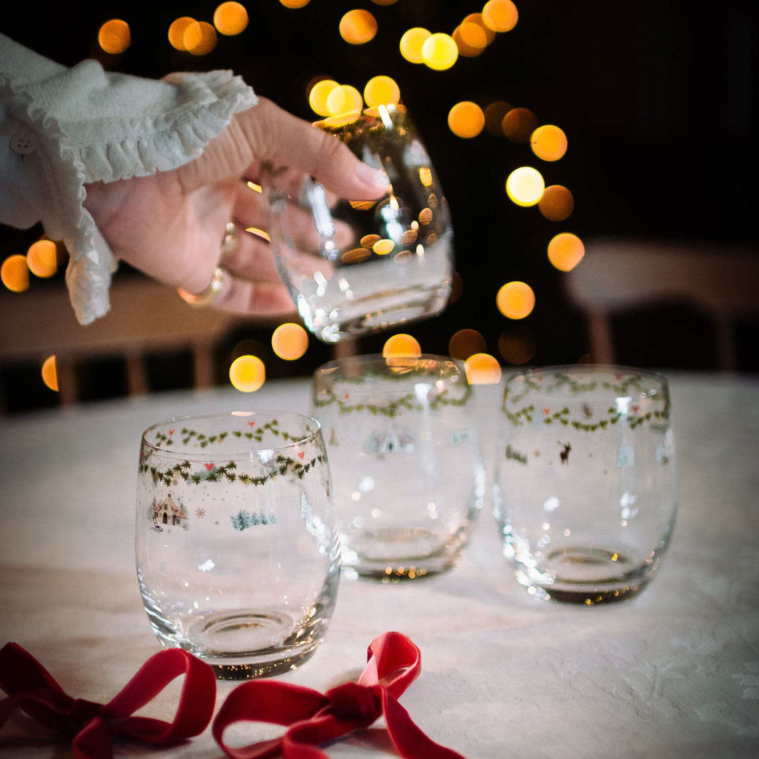 Julminnen dricksglas 30 cl 4-pack, Minnen
