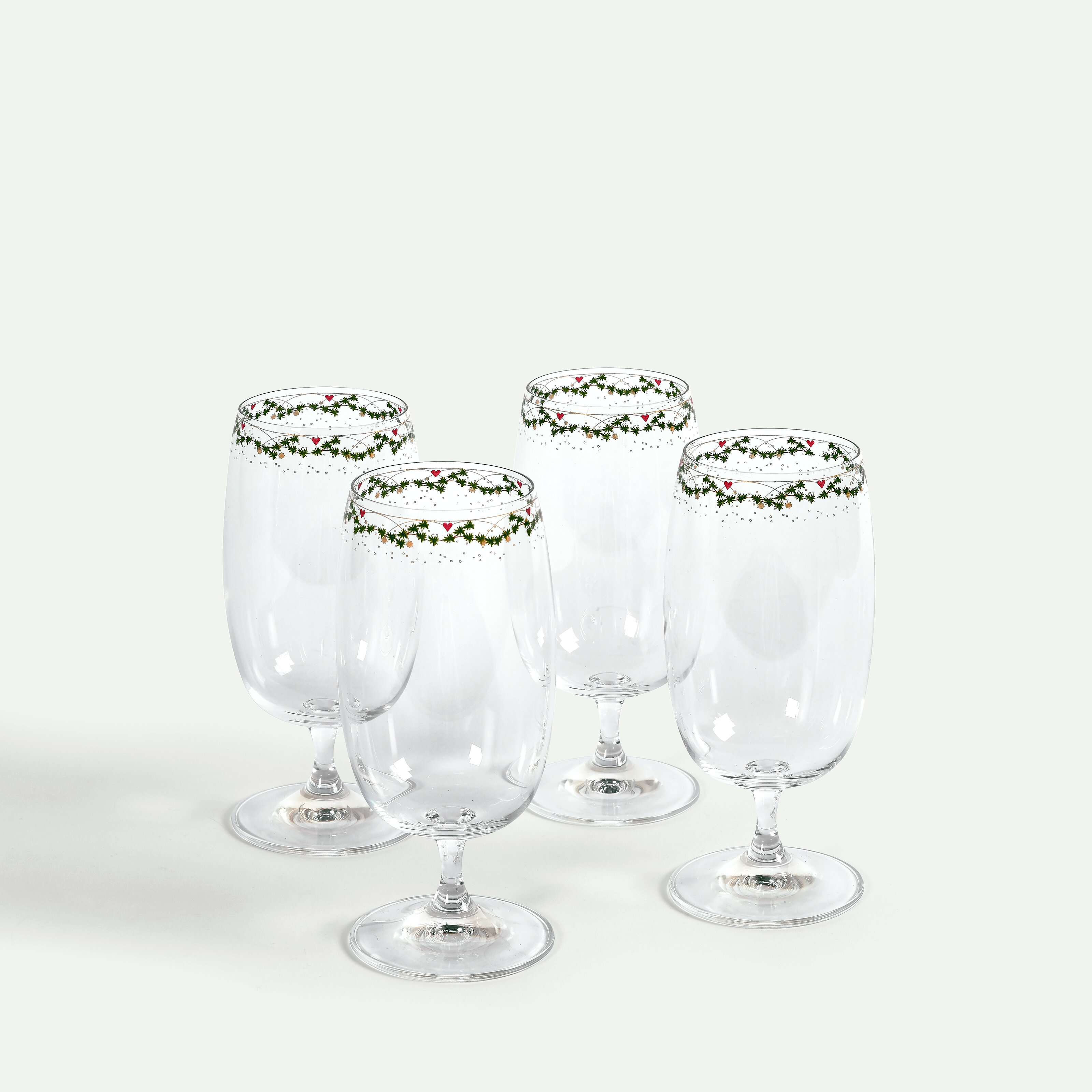 Julminnen ölglas 48 cl 4-pack, Tradition