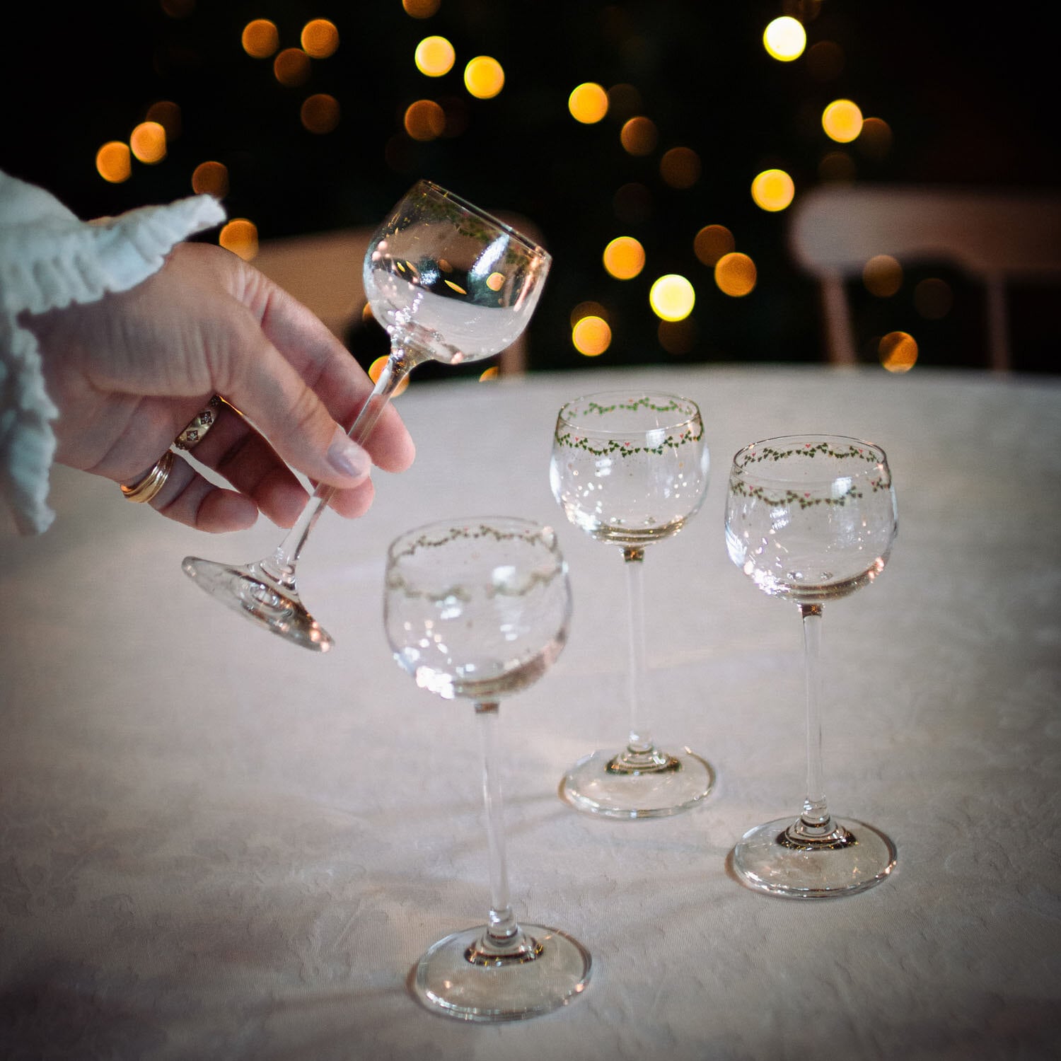 Julminnen glasset 8 delar, 4 pers, Tradition
