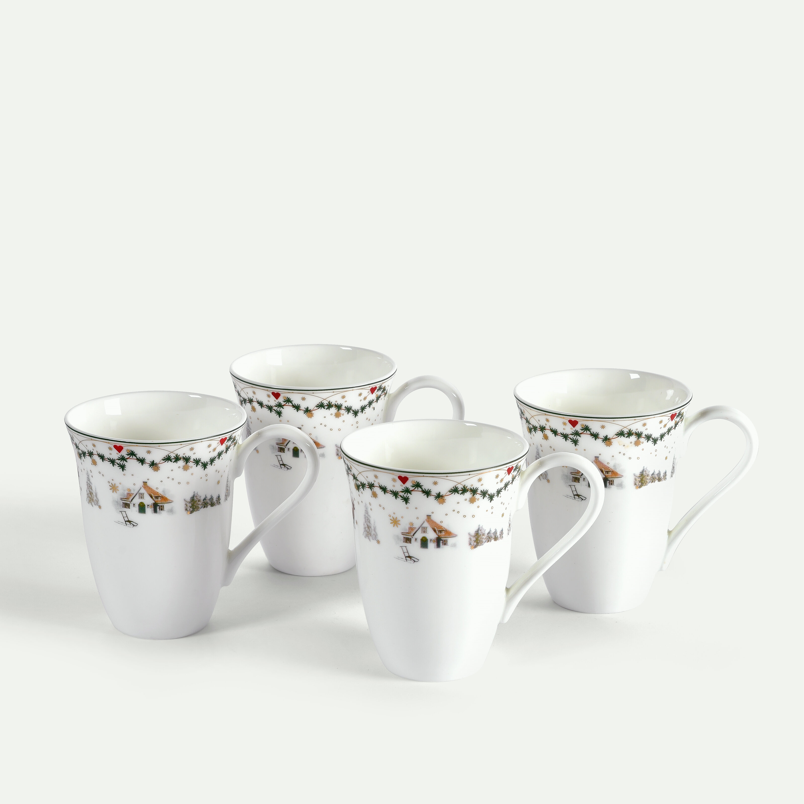 Julminnen mugg 30 cl 4-pack, Minnen