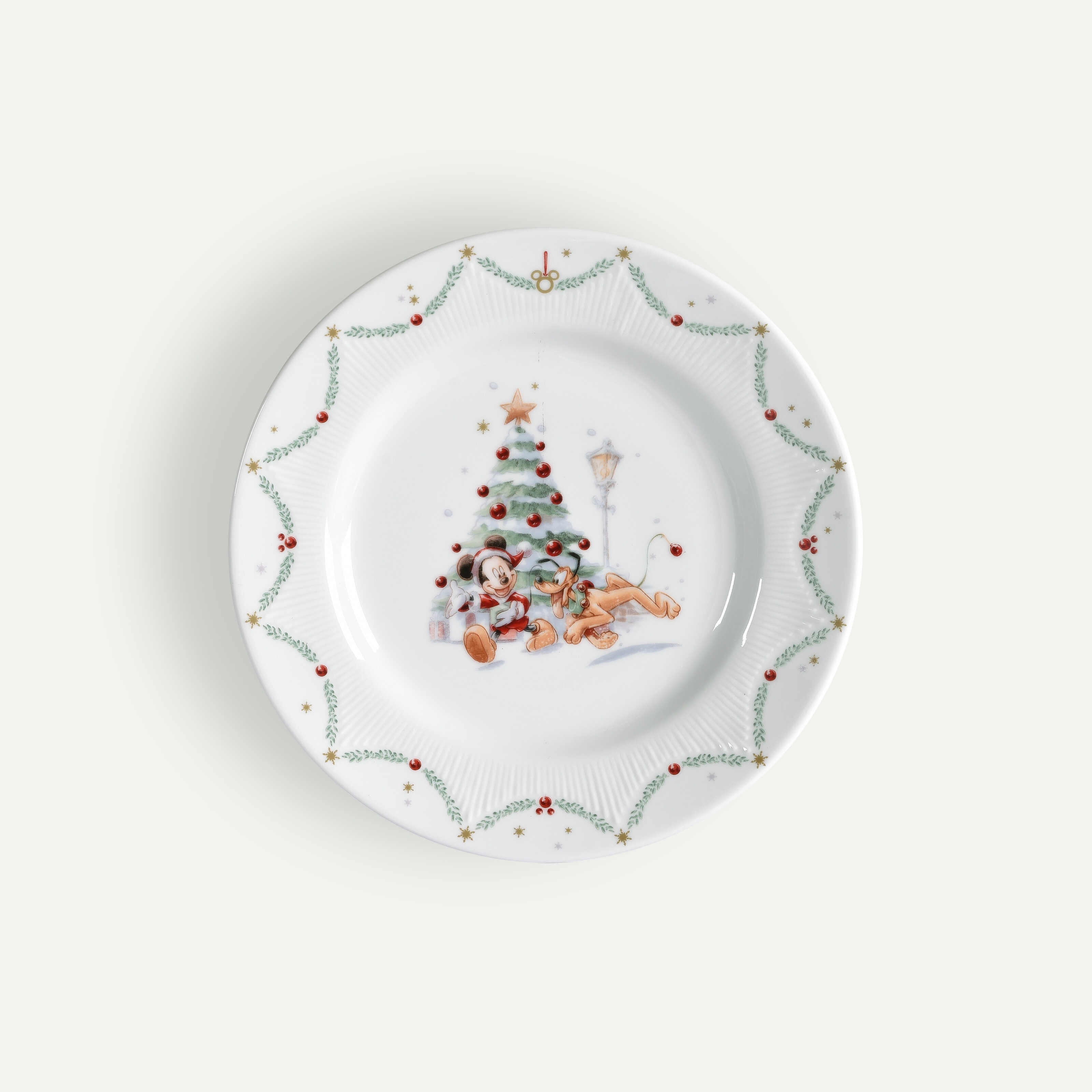 Disney Jul tallriks- och glasset 60 delar, 12 pers