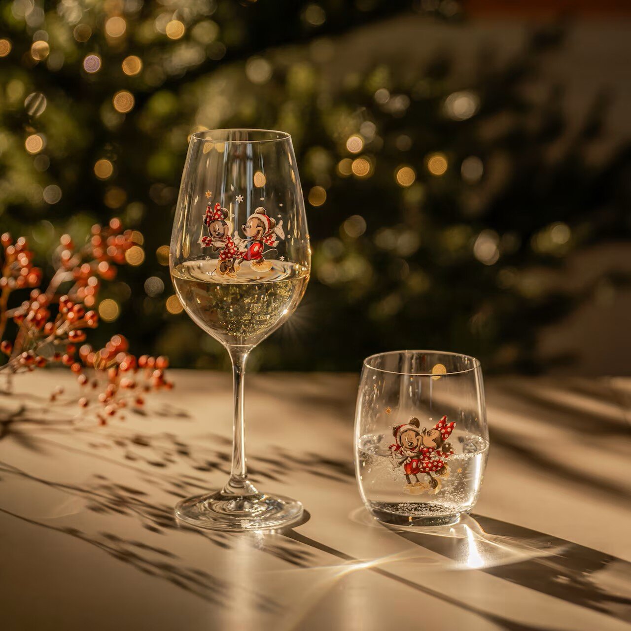 Disney Vinter tallriks- och glasset 60 delar, 12 pers