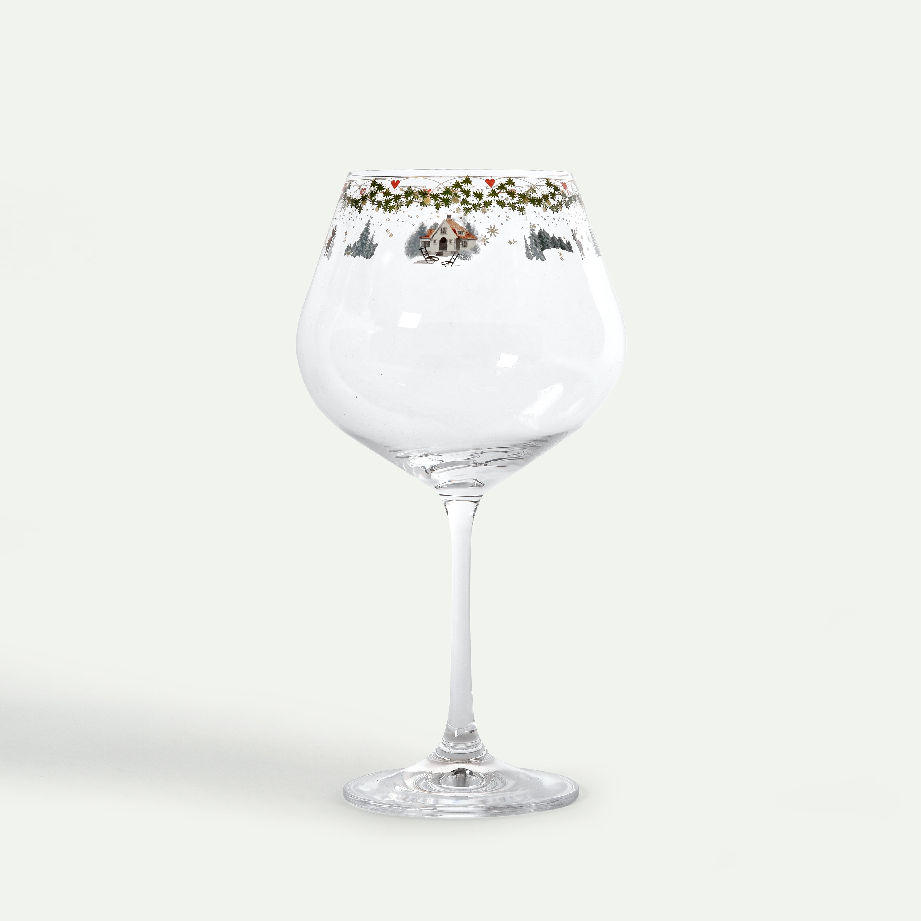 Julminnen tallriks- och glasset 60 delar, 12 pers, Minnen