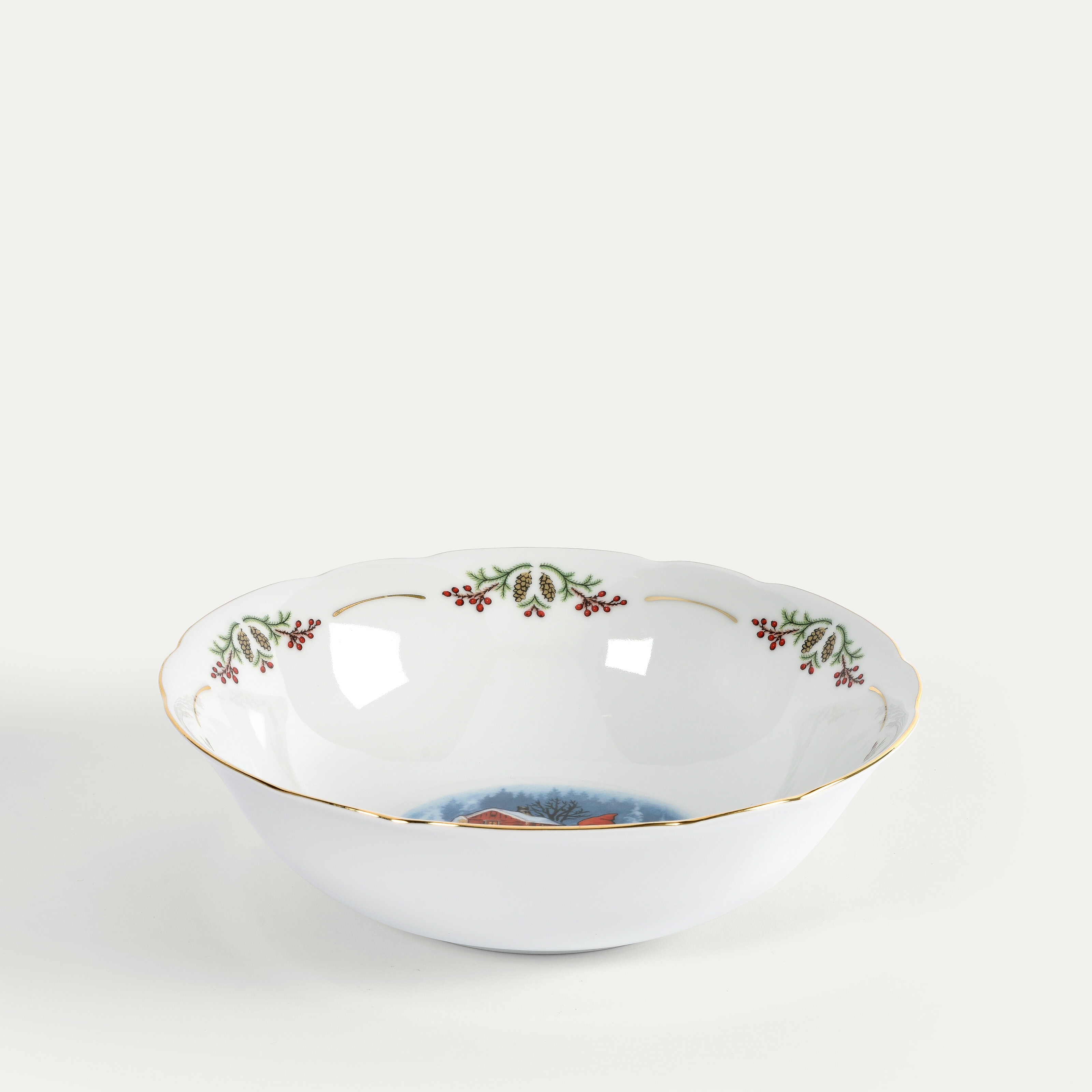 Traditionelle Weihnachten Schale 23 cm