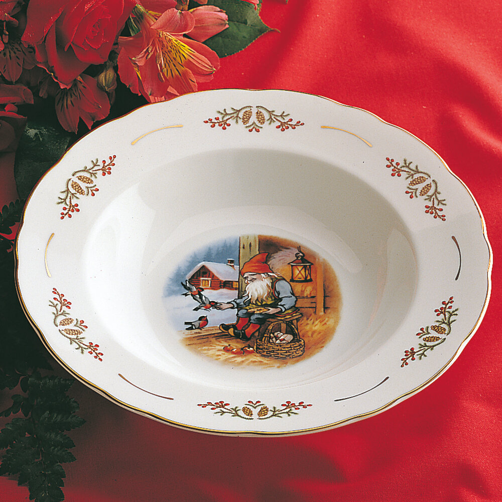 Traditionelle Weihnachten Tiefer Teller 22 cm