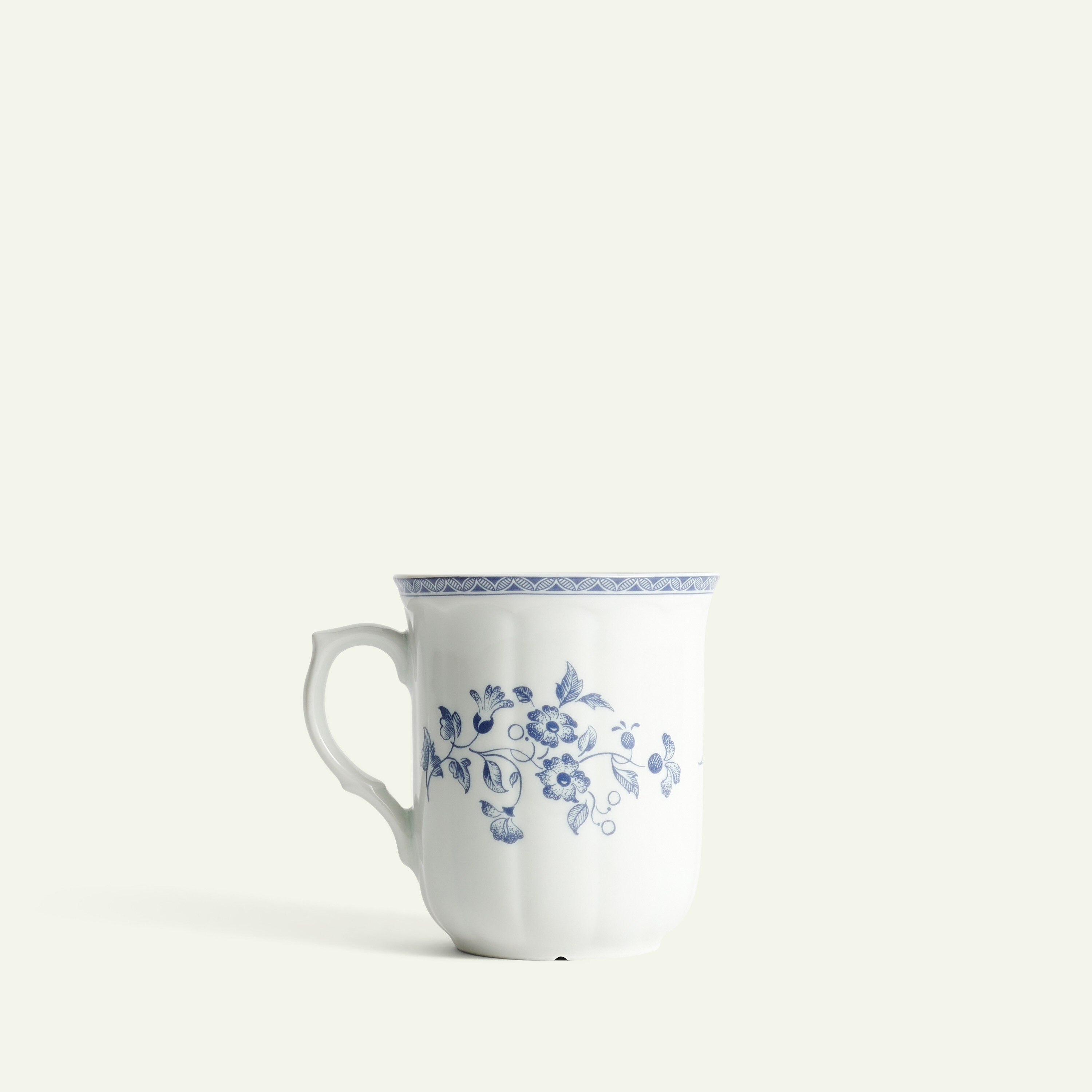 Blå Herrgård mugg 28 cl