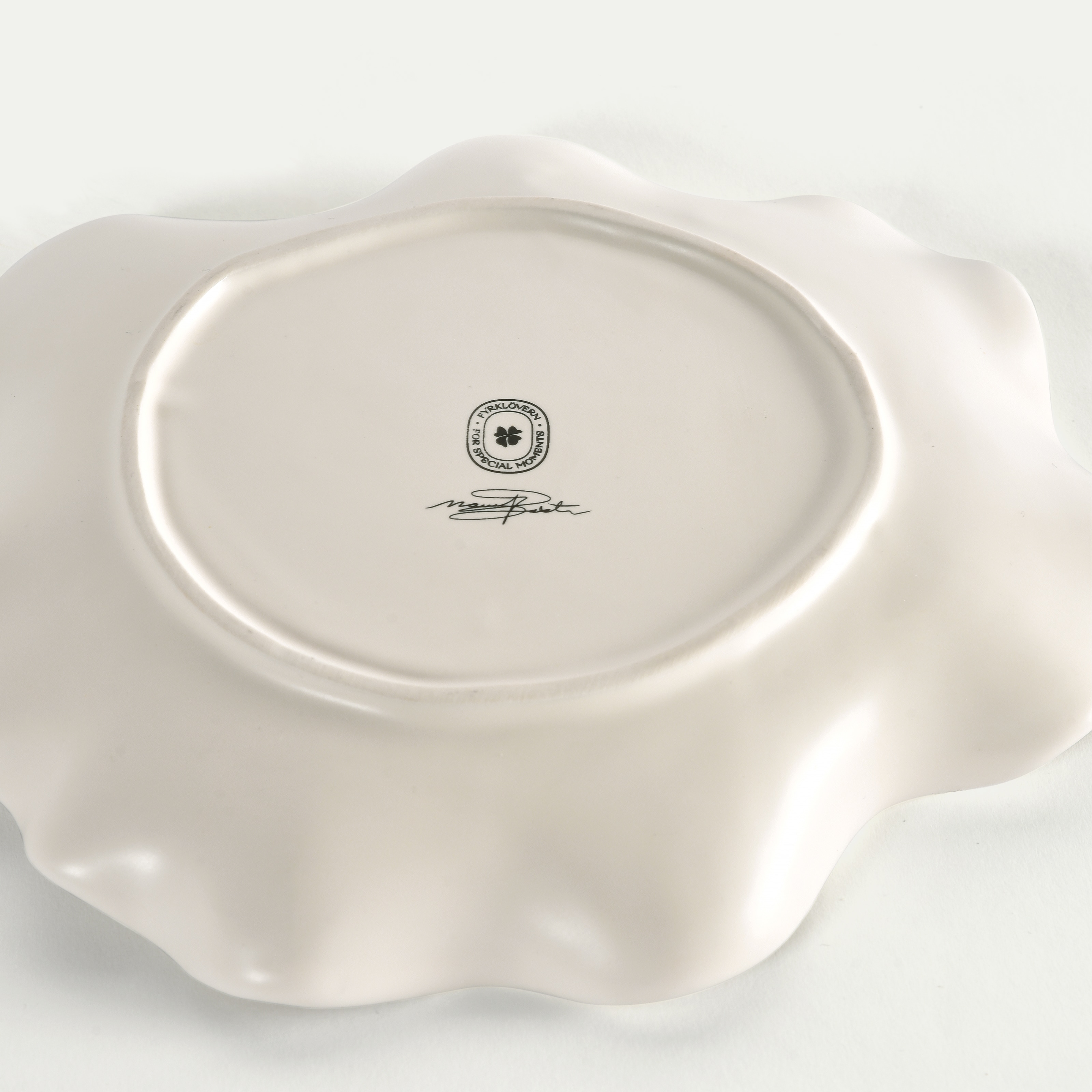 Lilje sæt krus 40 cl asiet 19 cm 2-pak