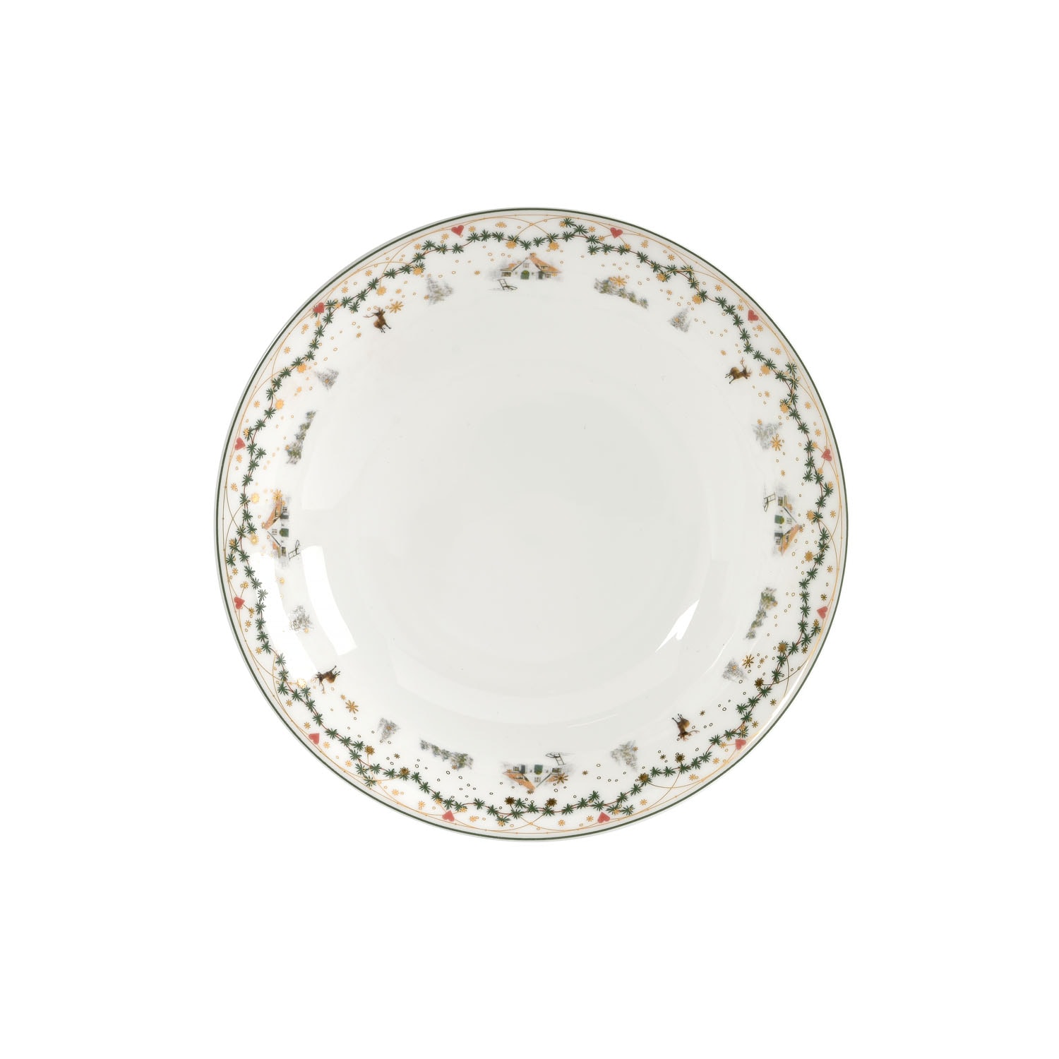Weihnachtserinnerungen Teller-Set 12-teilig, 4 Pers.