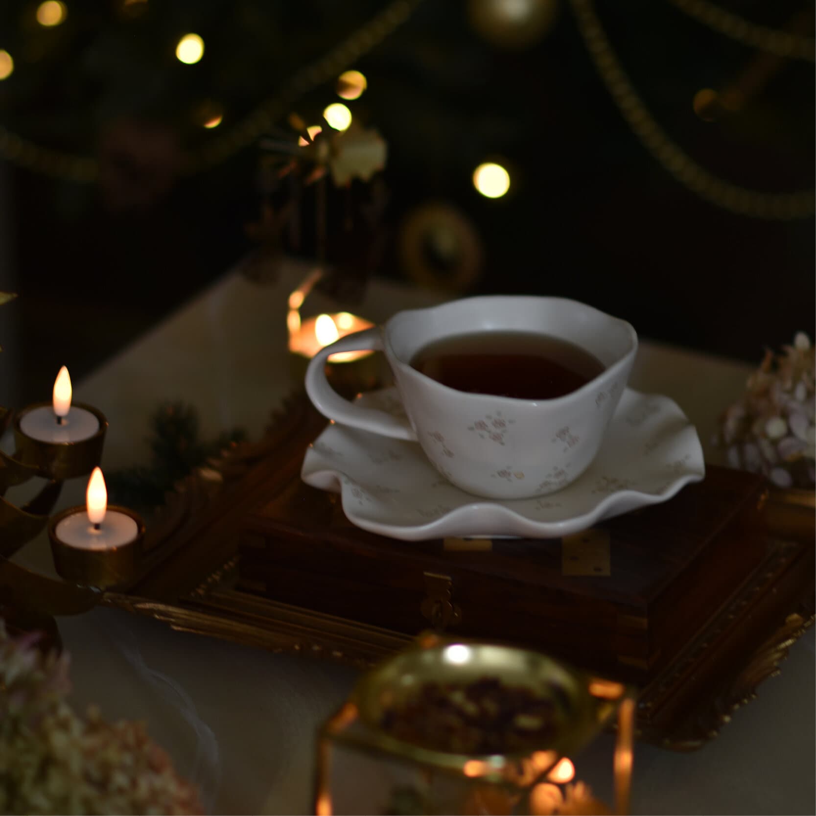 Lilja set mugg 40 cl assiett 19 cm 2 delar